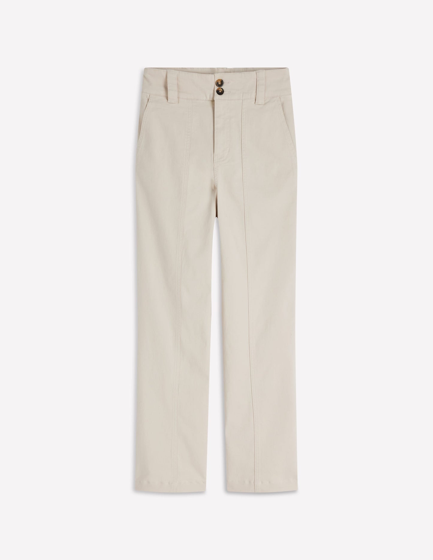 Straight Leg Chino Pants-Almond Milk