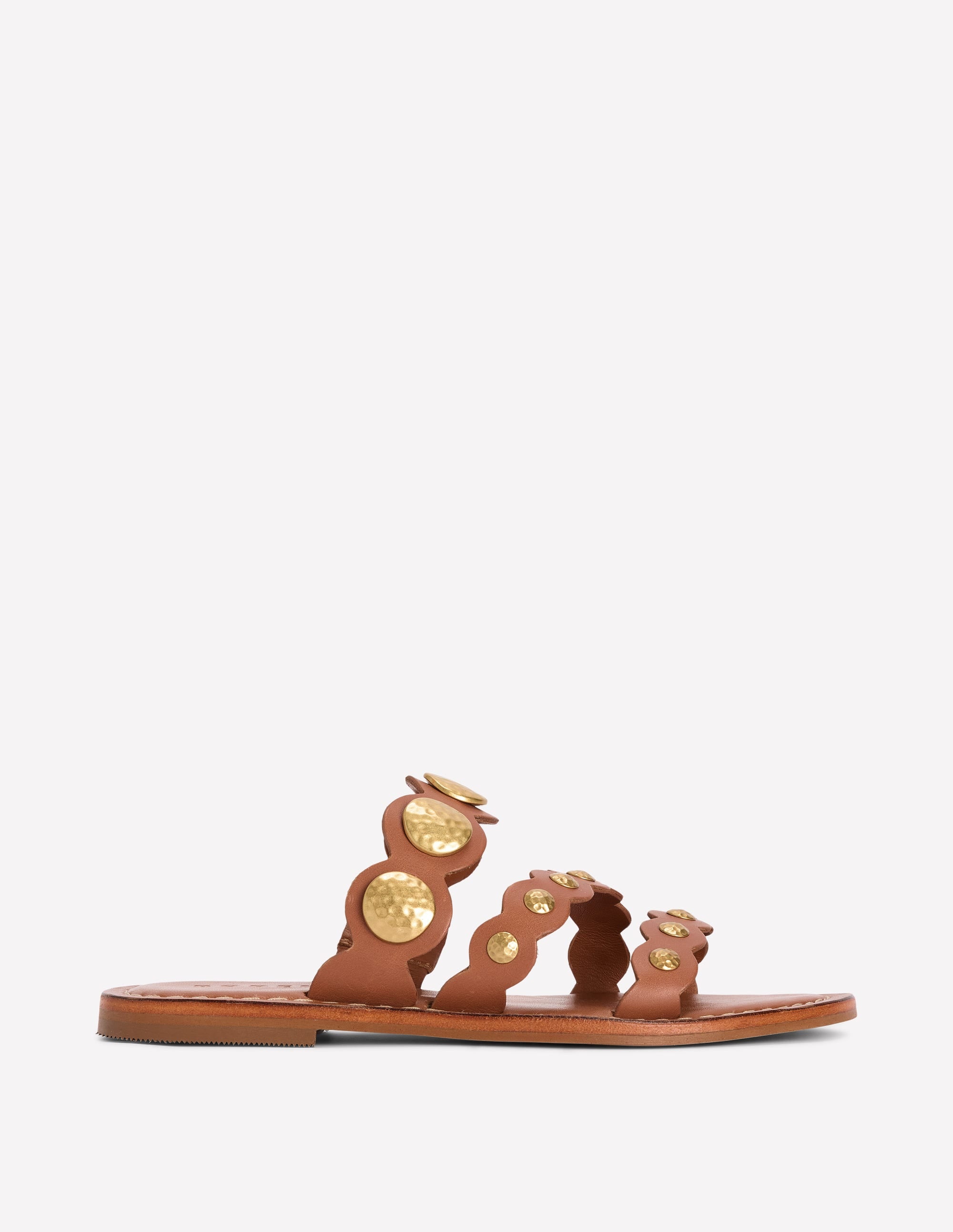 Asymmetric Disc Mule-Tan Discs | Boden USA Asymmetric Disc Mule-Tan Discs | Boden USA