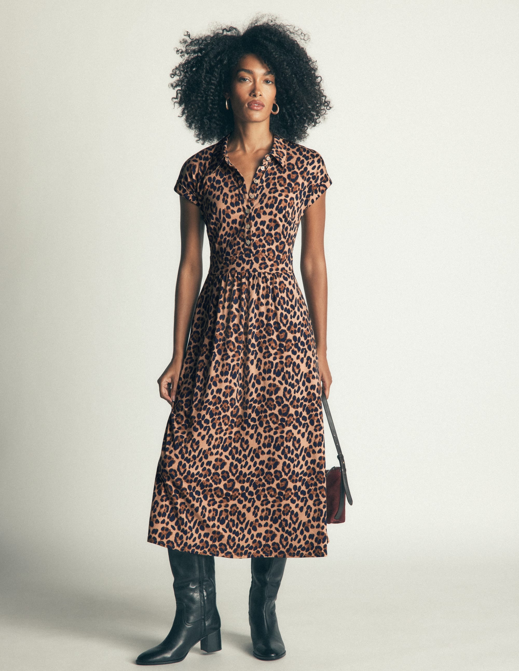 effie jersey dress boden Women's Fae Shirt in Brown jarin dresser
