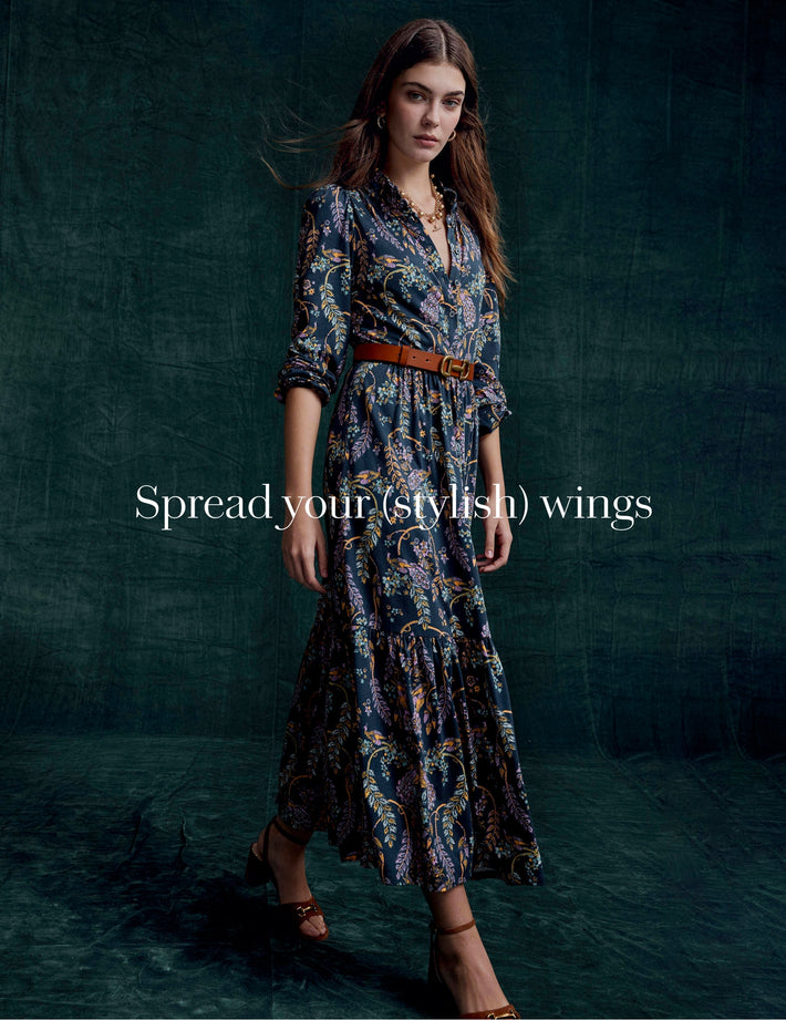 "Spread your (stylish) wings" View Willow Tiered Jersey Dress