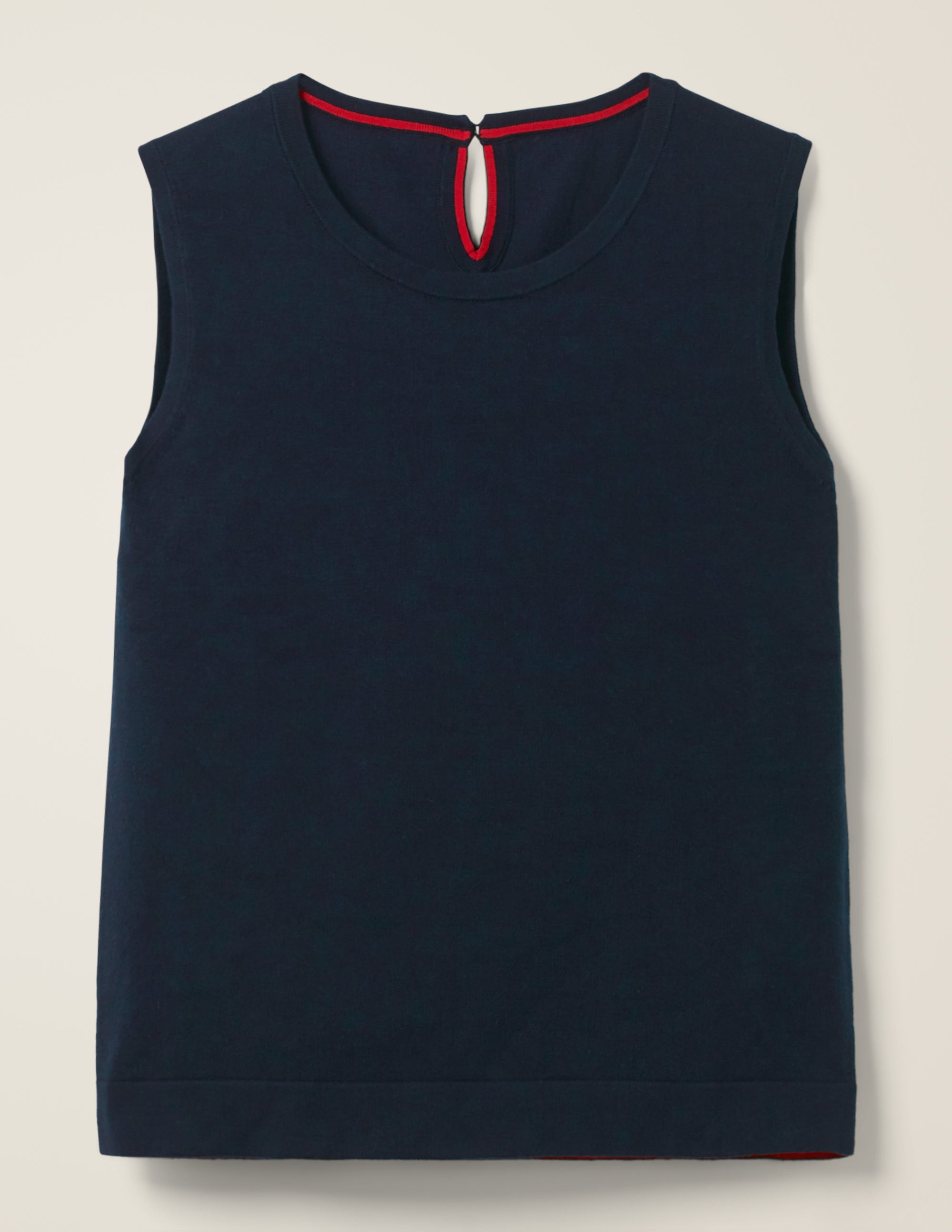 Favourite Knitted Tank-Navy - Image 7