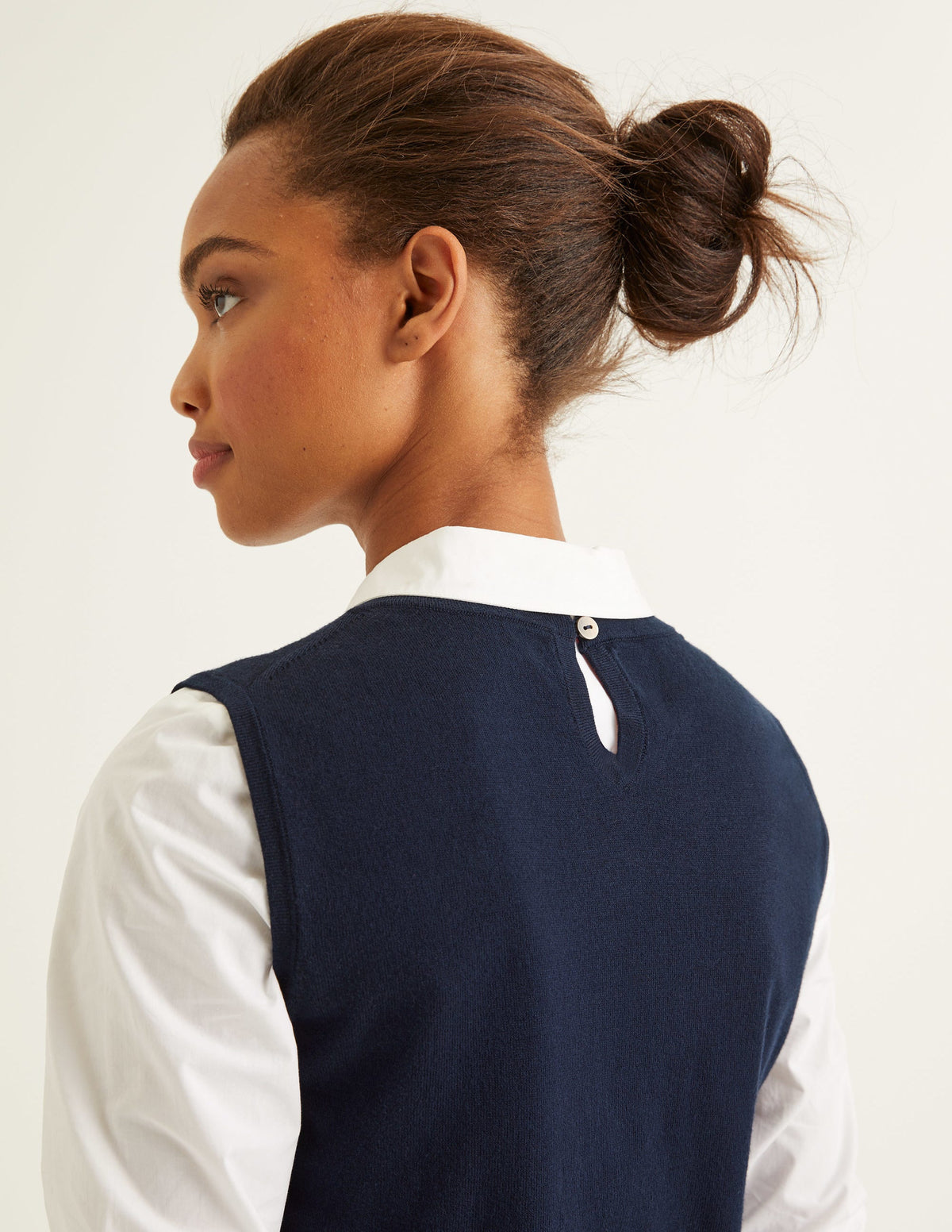 Favourite Knitted Tank-Navy - Image 6