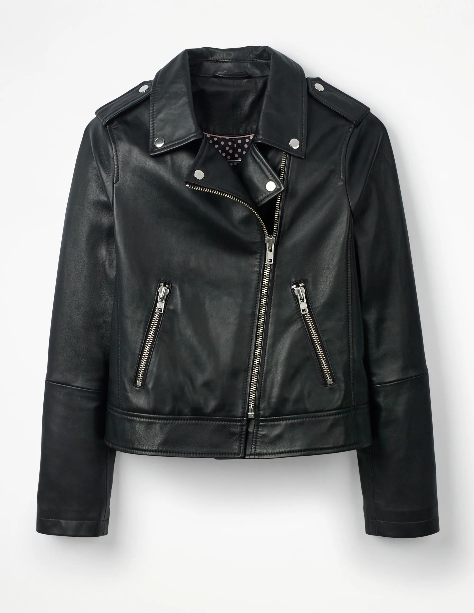 Morleigh Jacket-Black Leather - Image 1