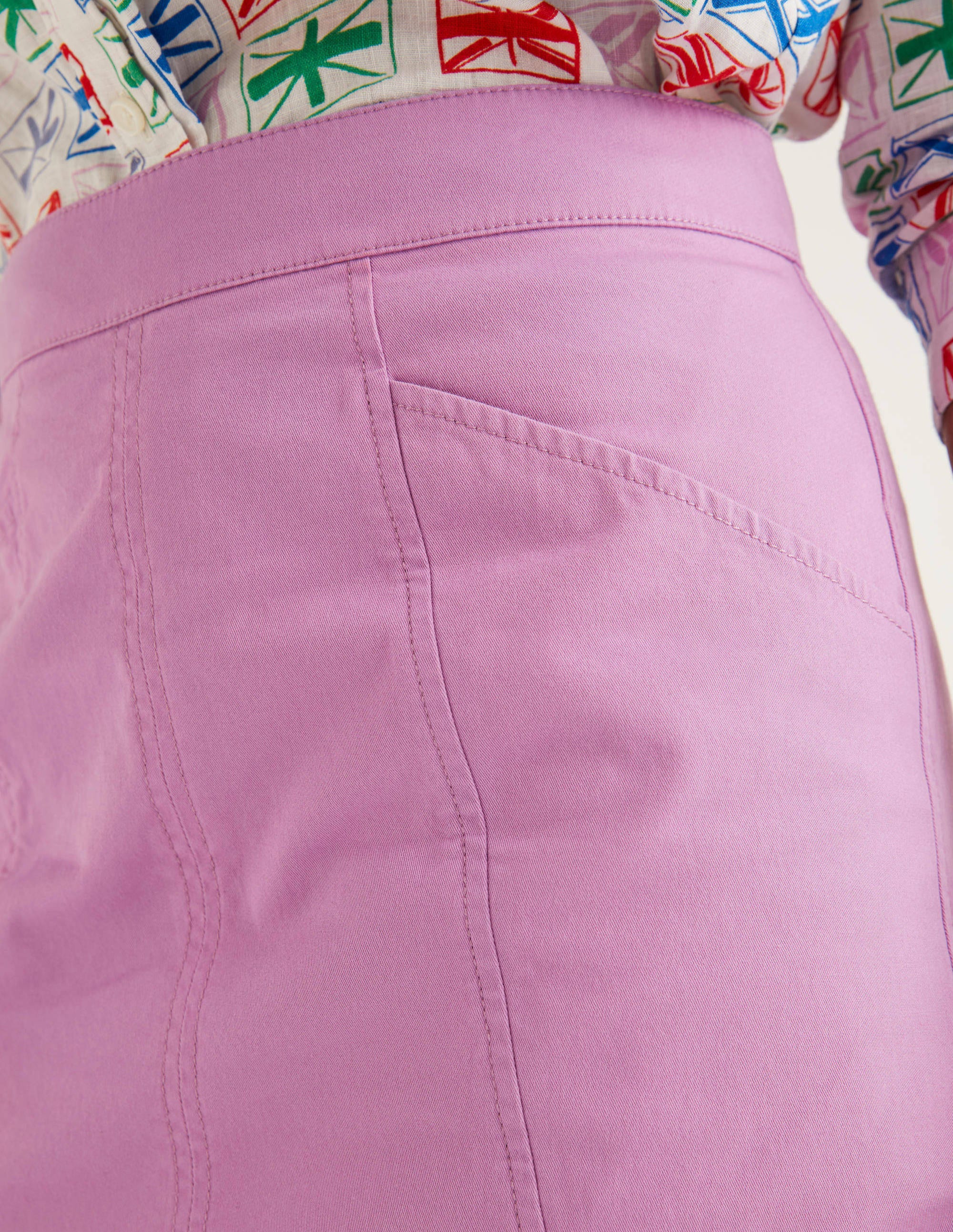 Daisy Chino Skirt-Lupin - Image 3