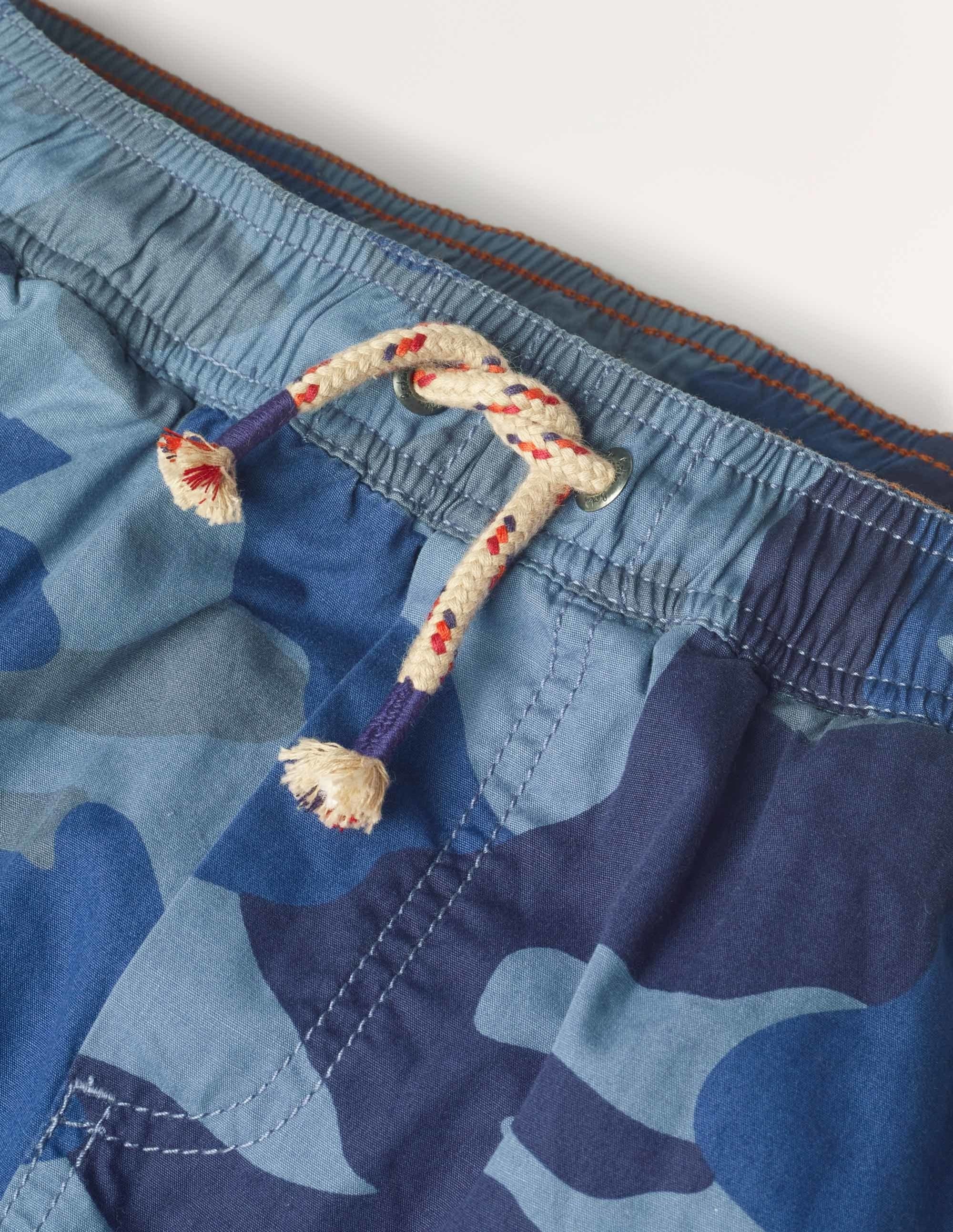 Lined Utility Cargo Pants-College Navy Camouflage - Image 2