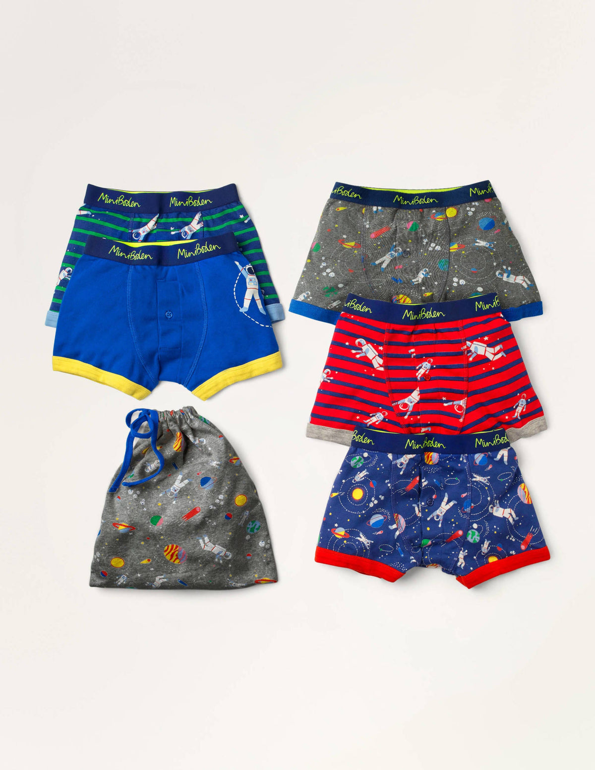 Boxers 5 Pack-Multi Space - Image 1