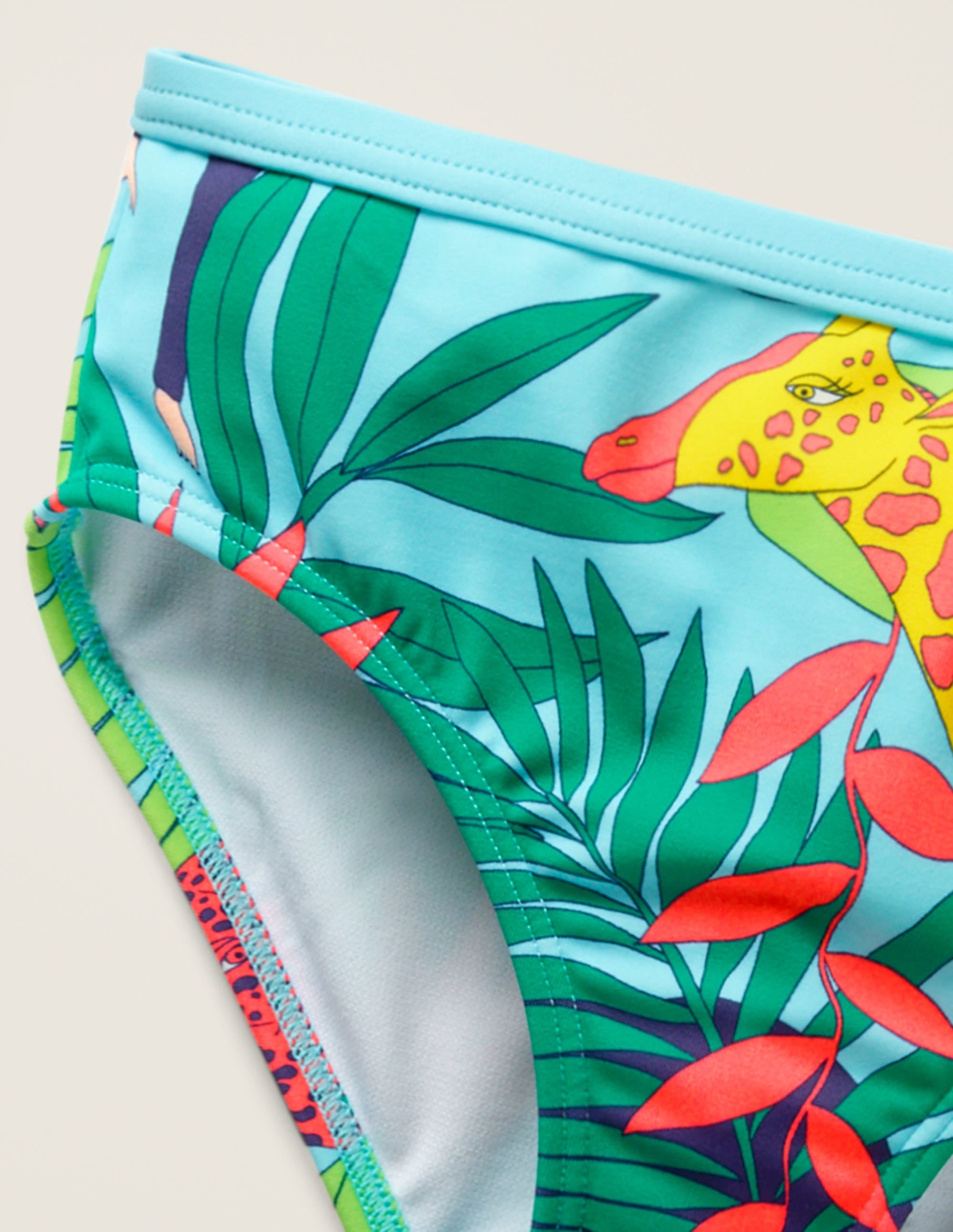 Patterned Bikini Bottoms-Multi Jumbo Jungle - Image 2