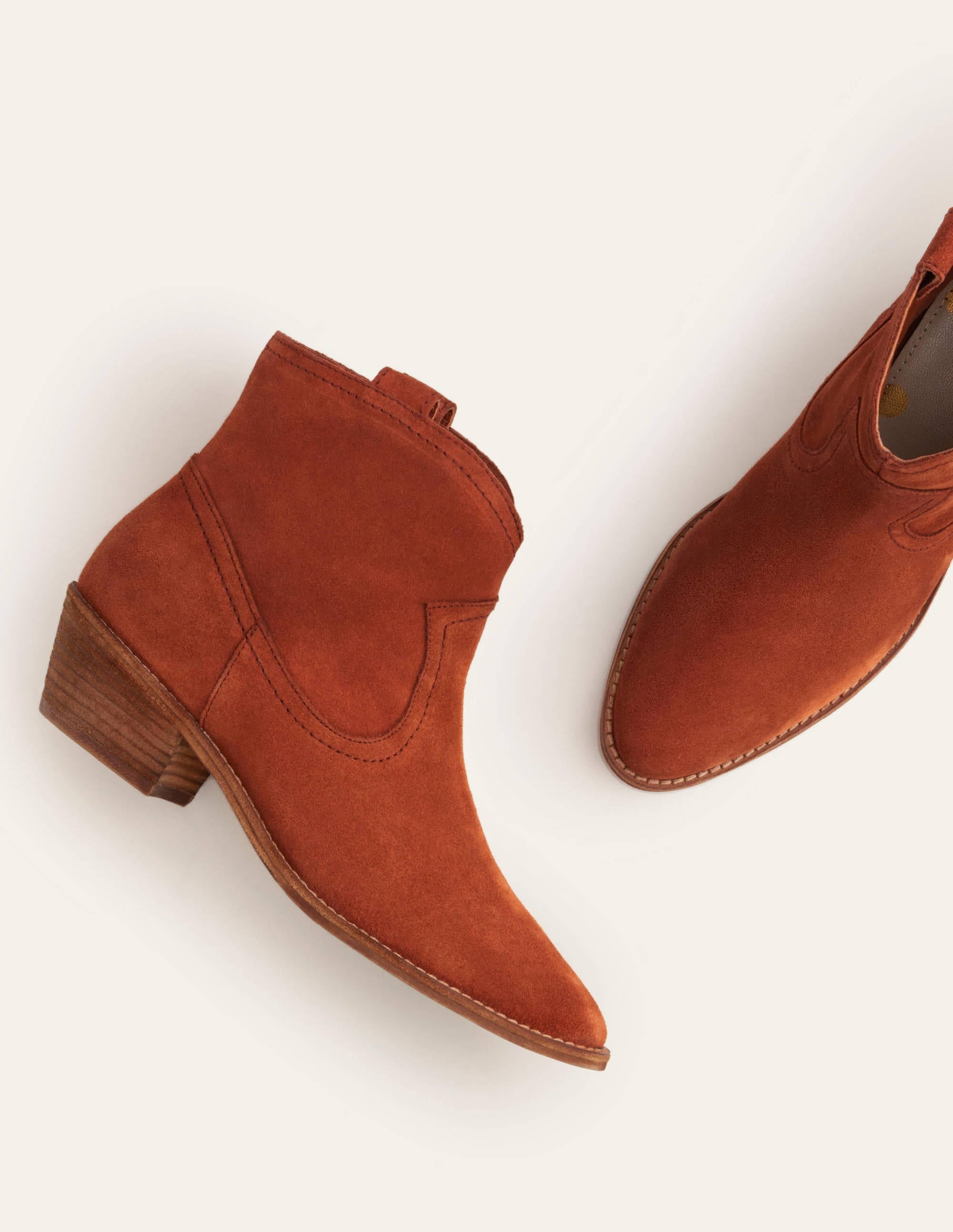 Allendale Ankle Boots-Red Oak - Image 1