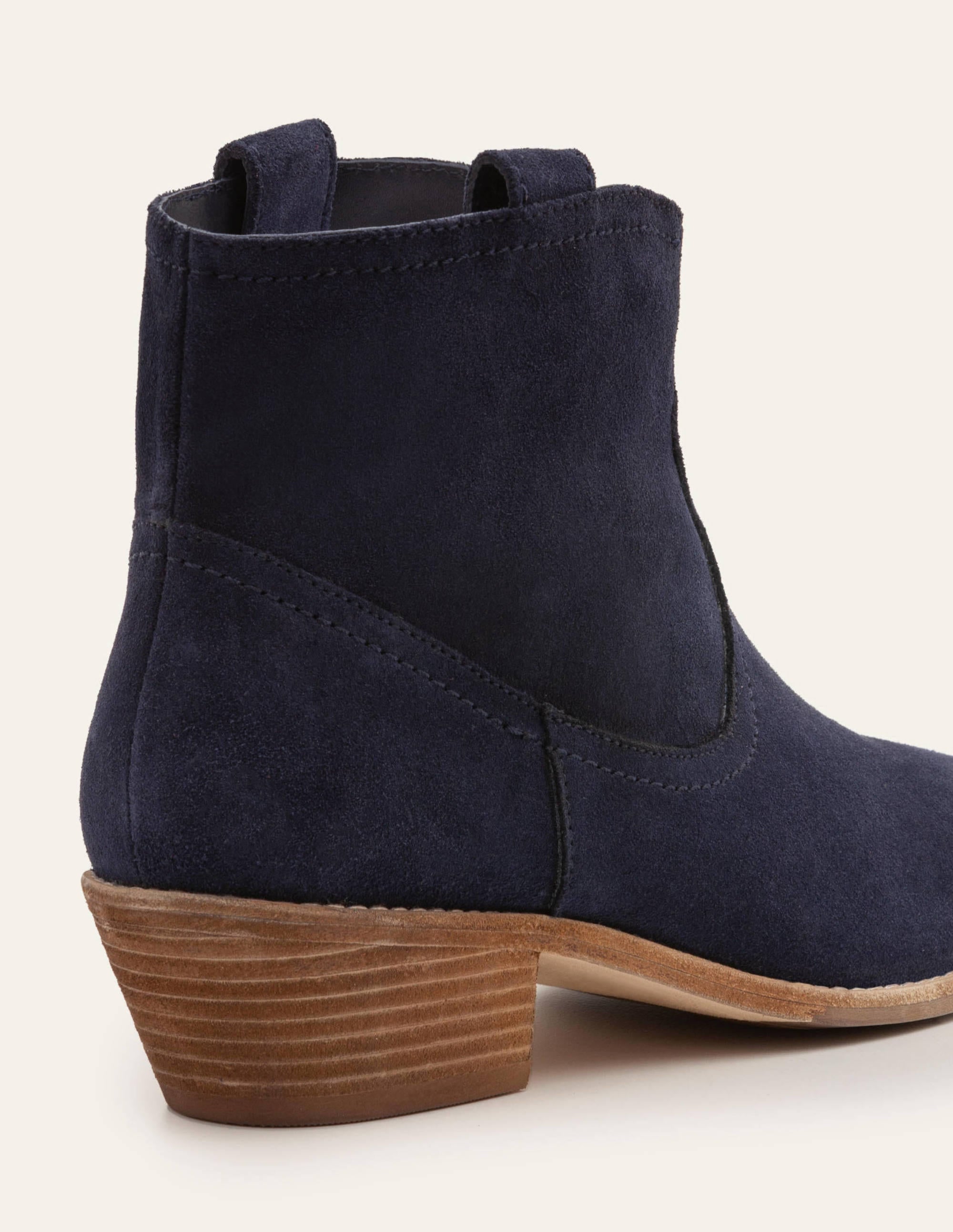 Allendale Ankle Boots-Navy - Image 2