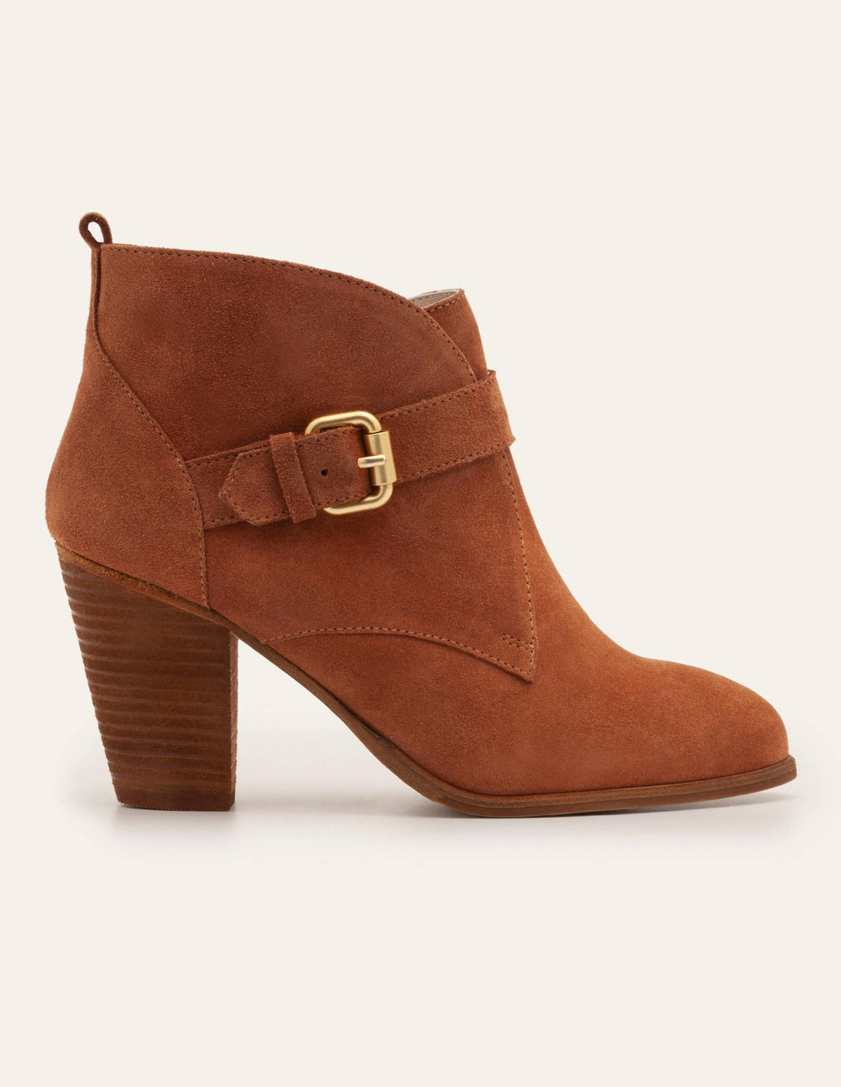 Carlisle Ankle Boots-Tan - Image 3