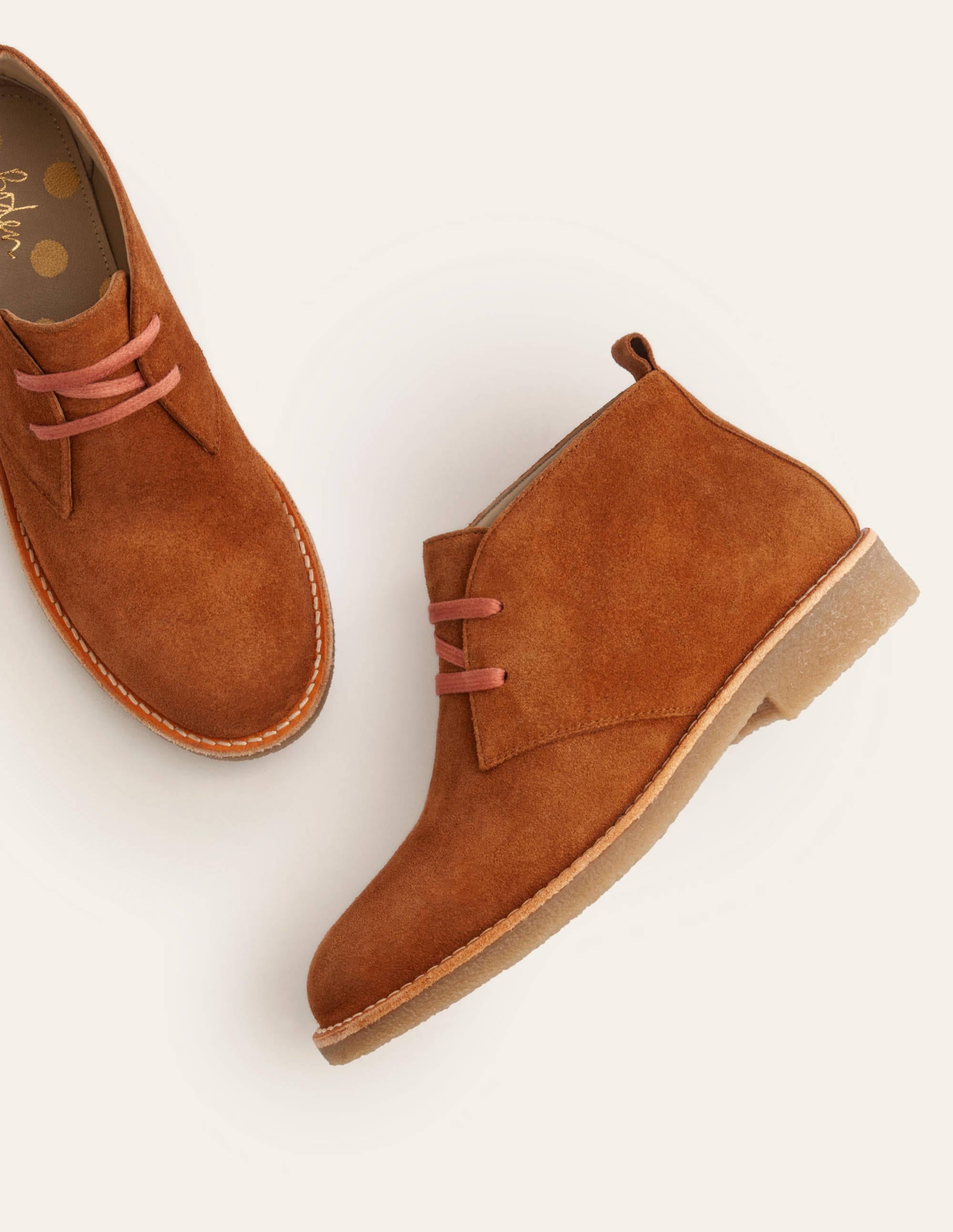 Cornwall Ankle Boots-Tan - Image 1