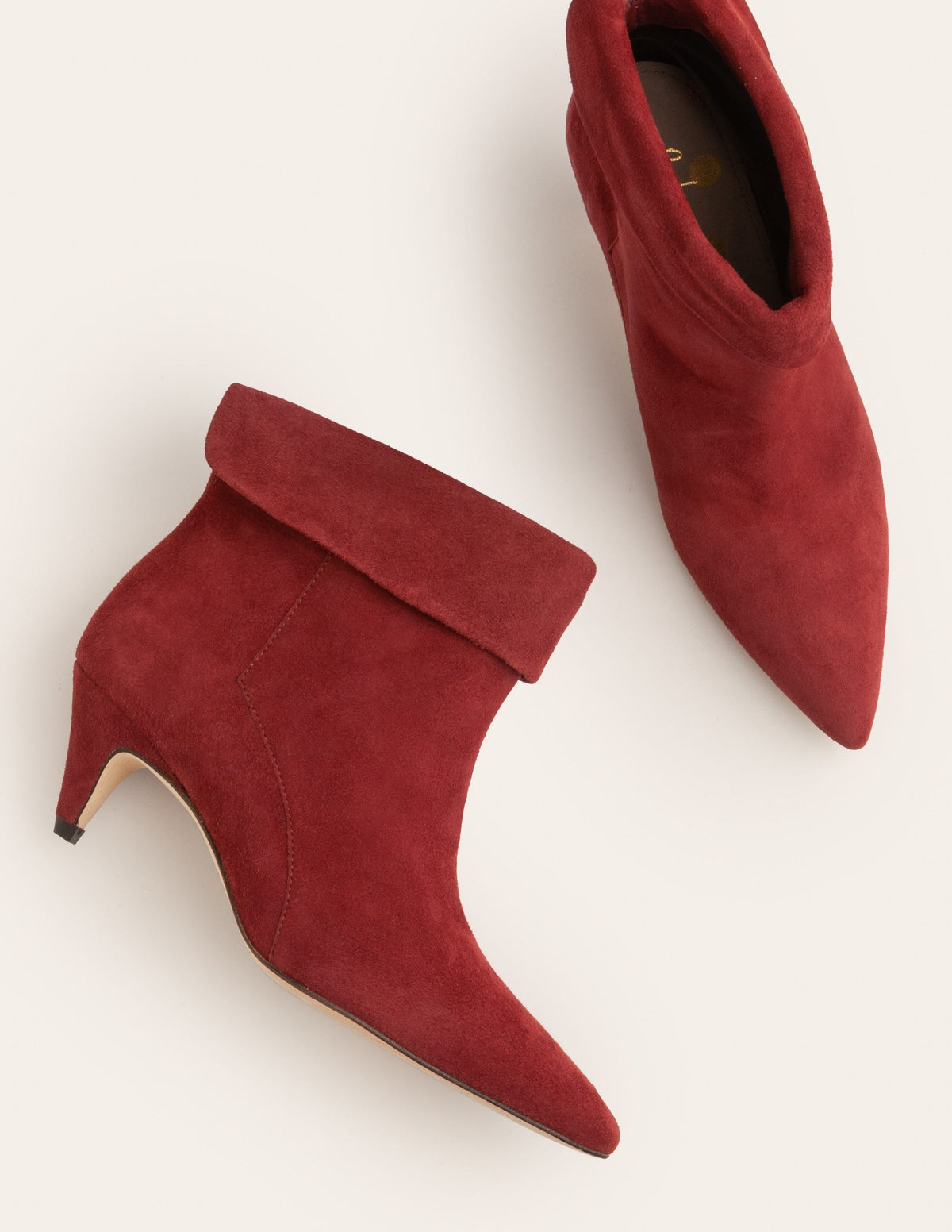 Haddington Ankle Boots-Maroon-1