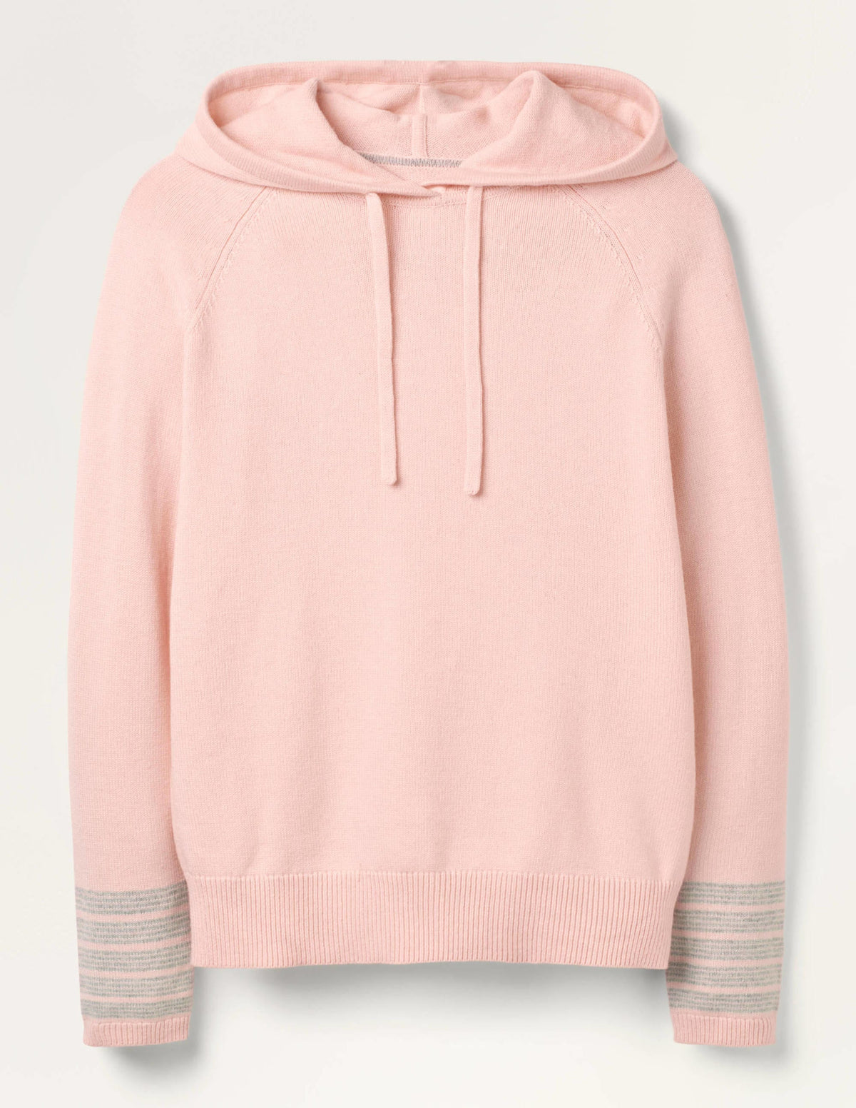 Morton Knitted Hoodie-Milkshake-5