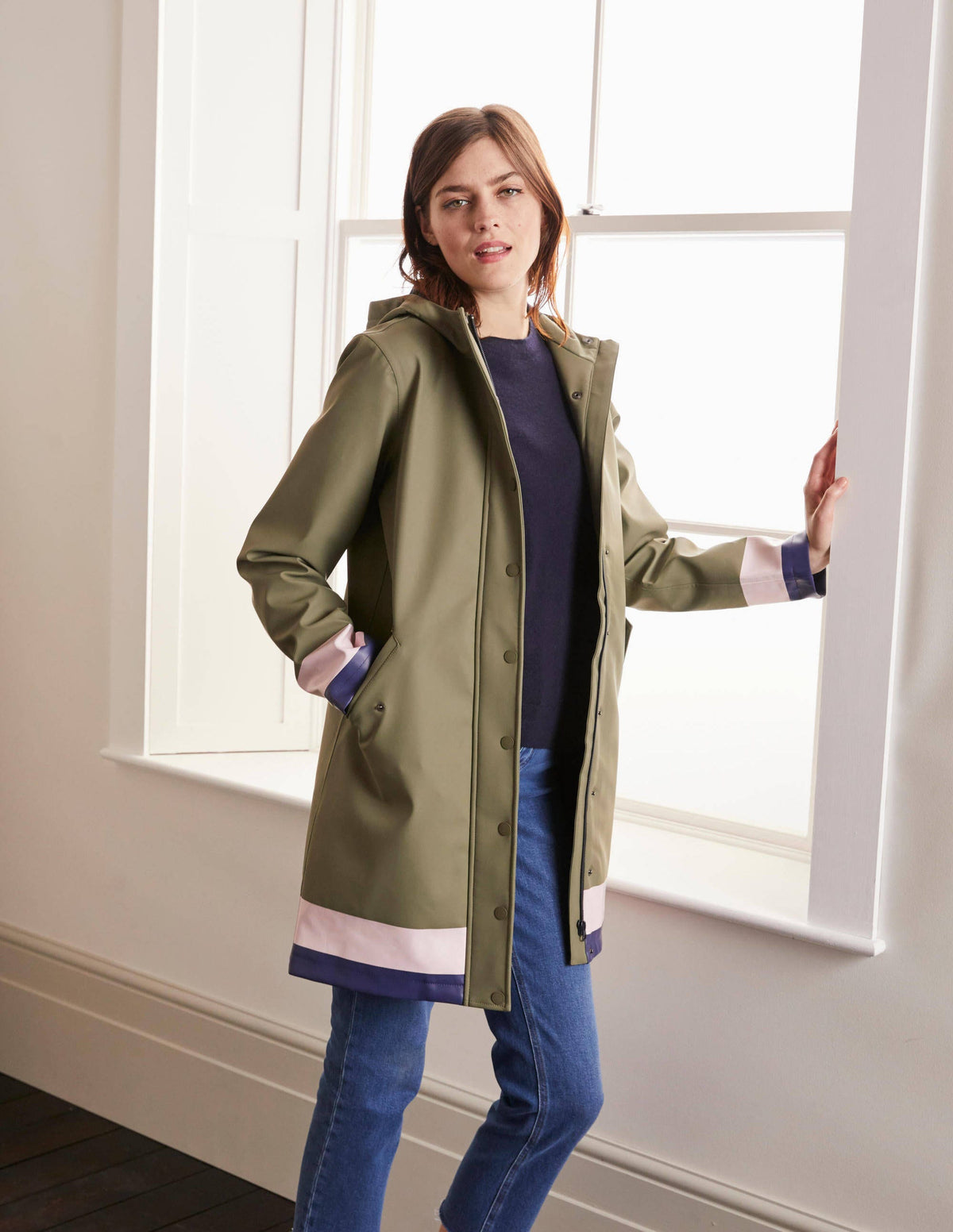 Morris Waterproof Mac-Khaki - Image 1