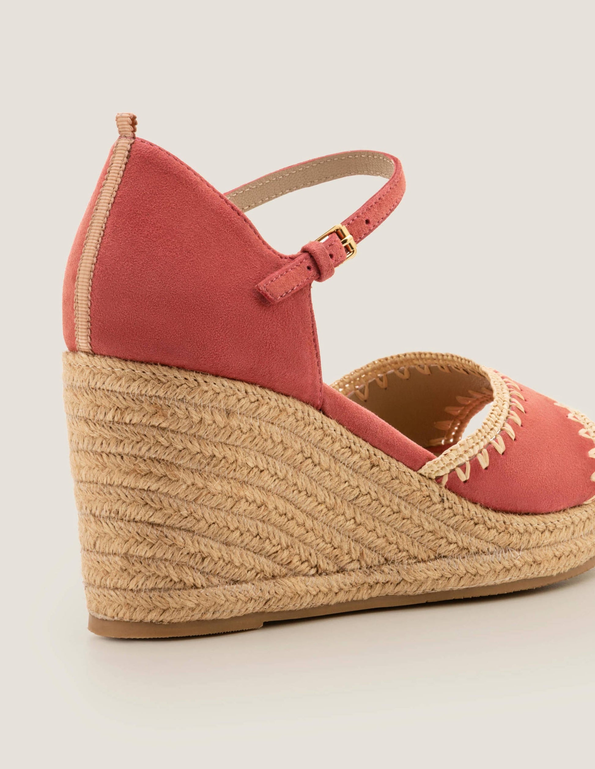 Layla Espadrille Wedges-Rouge-1