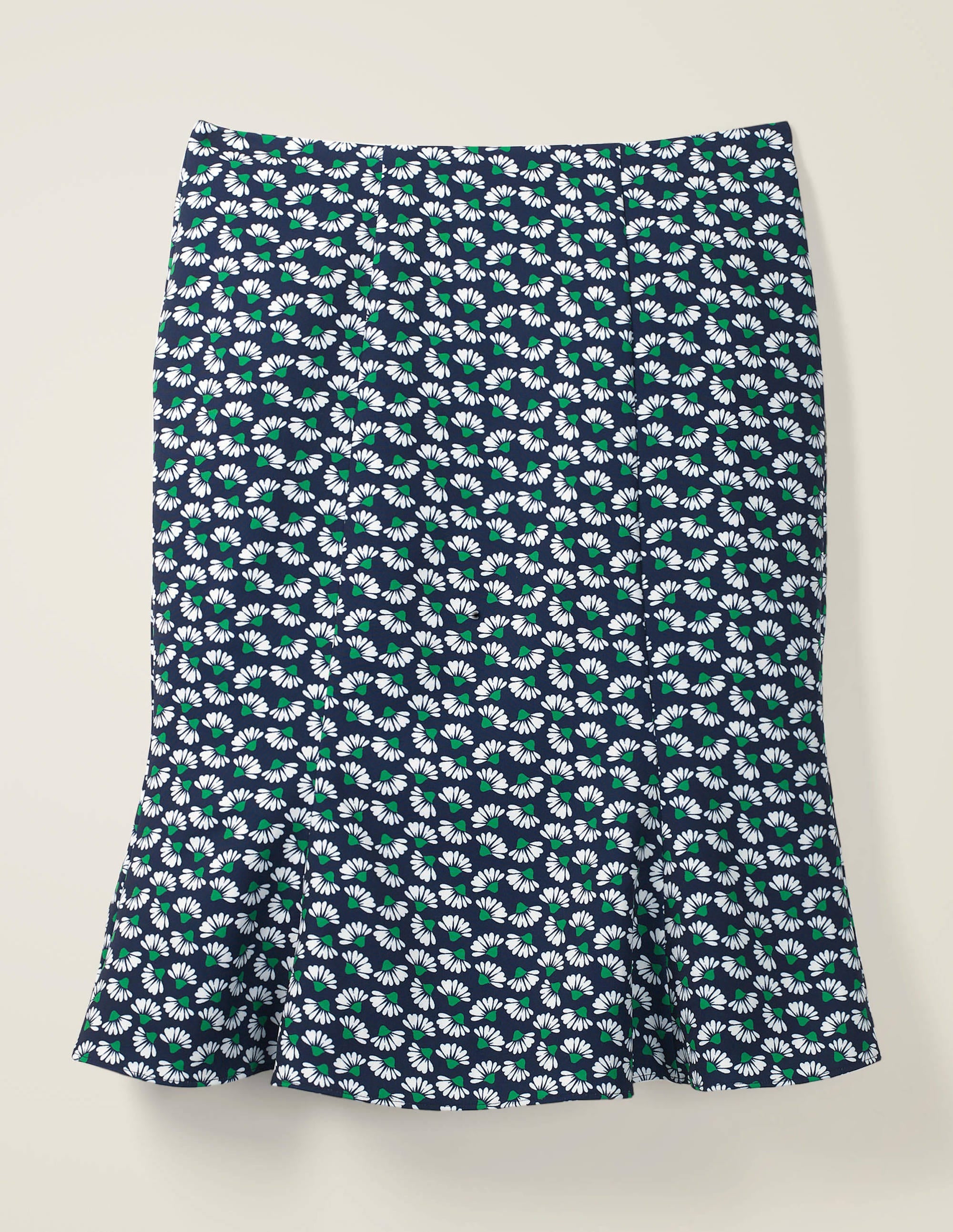 Violette Skirt-Navy Daisy Petals Print - Image 5