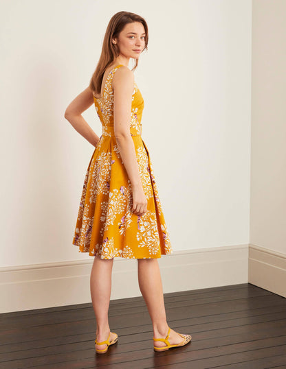 Winifred Dress-Tuscan Sun, Garden Dream