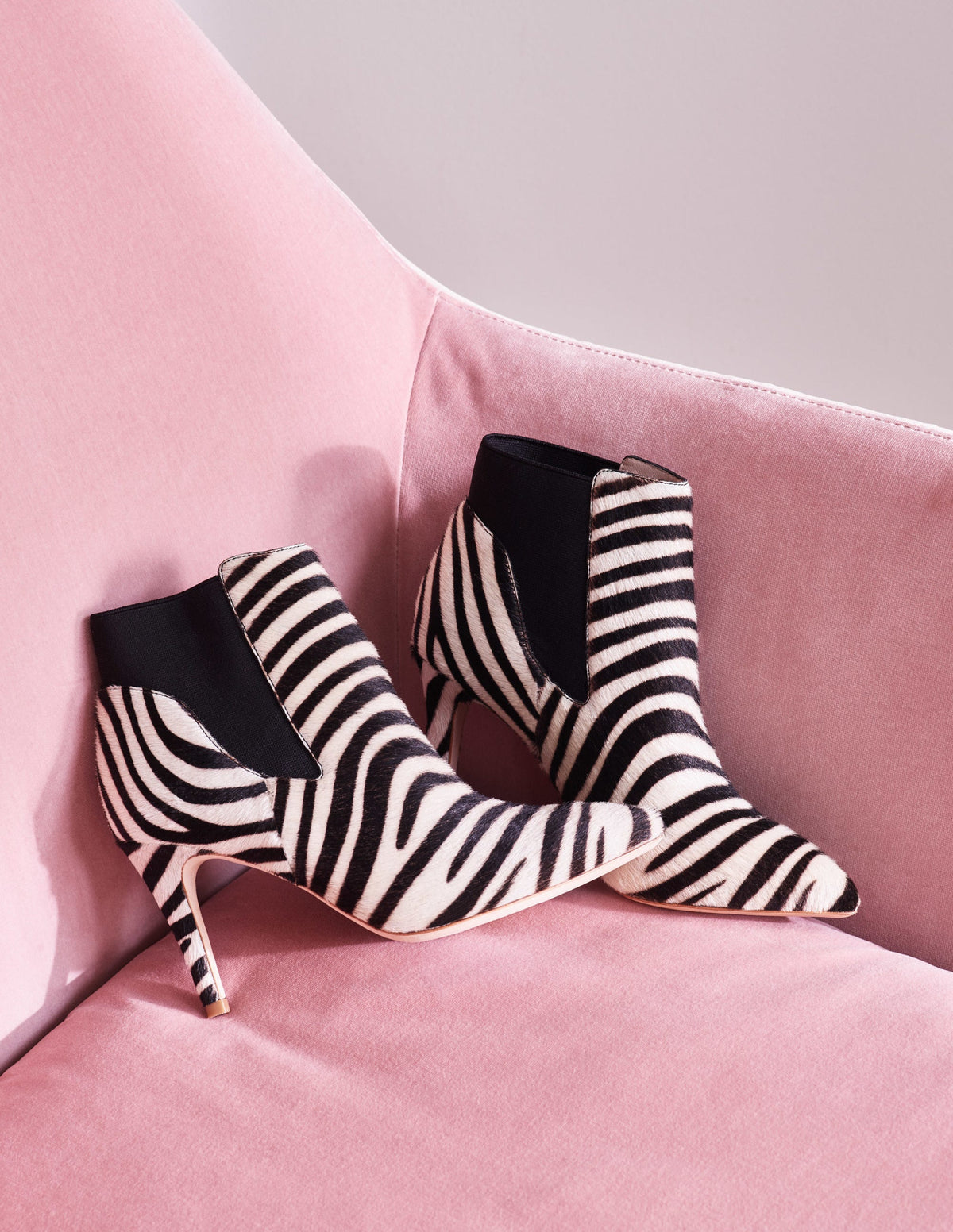 Elsworth Ankle Boots-Zebra - Image 4