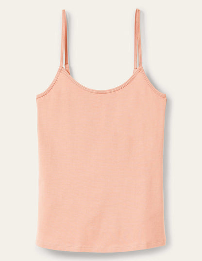 Plain Cami Top-Light Beige-9