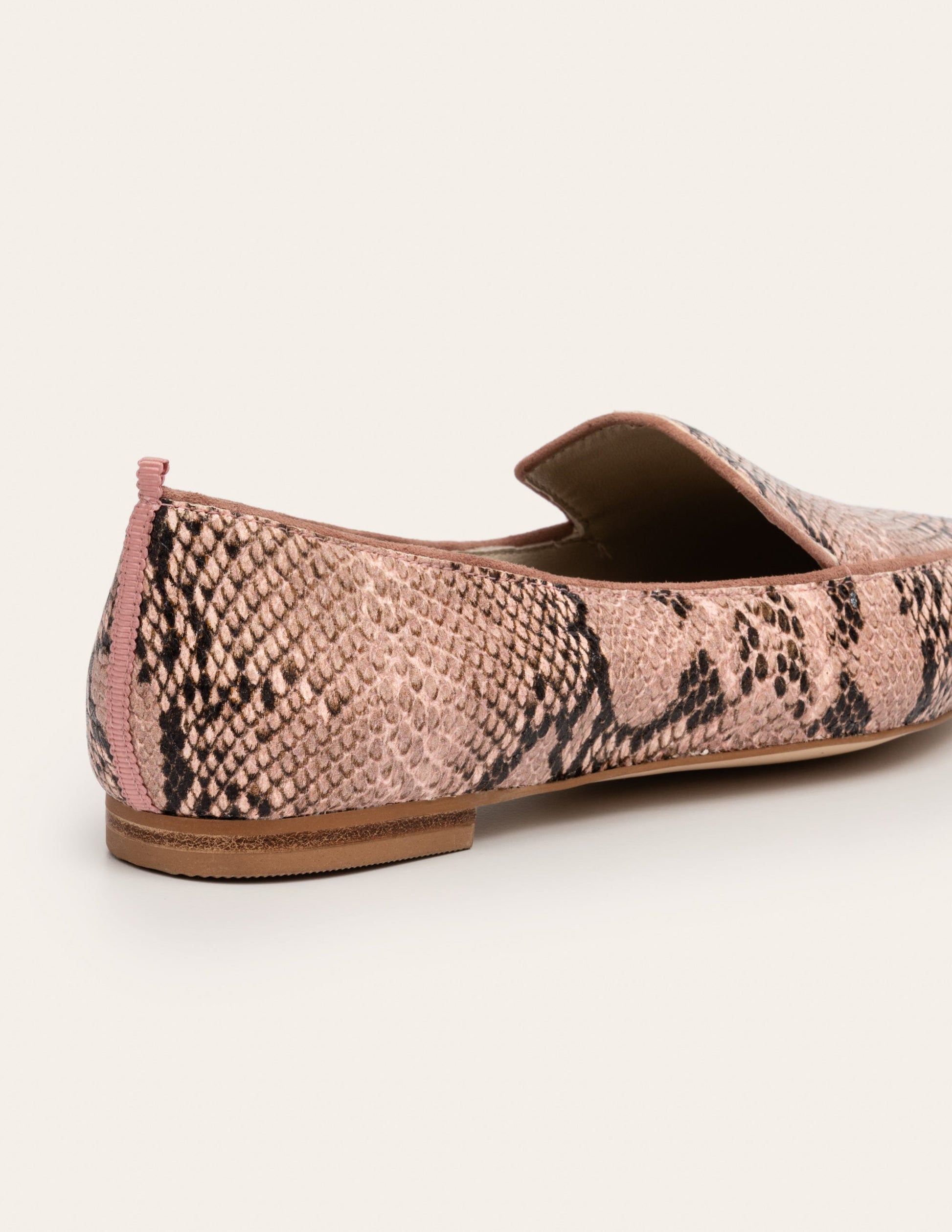 Emma Flexi Sole Shoes-Antique Pink Multi Snake-2