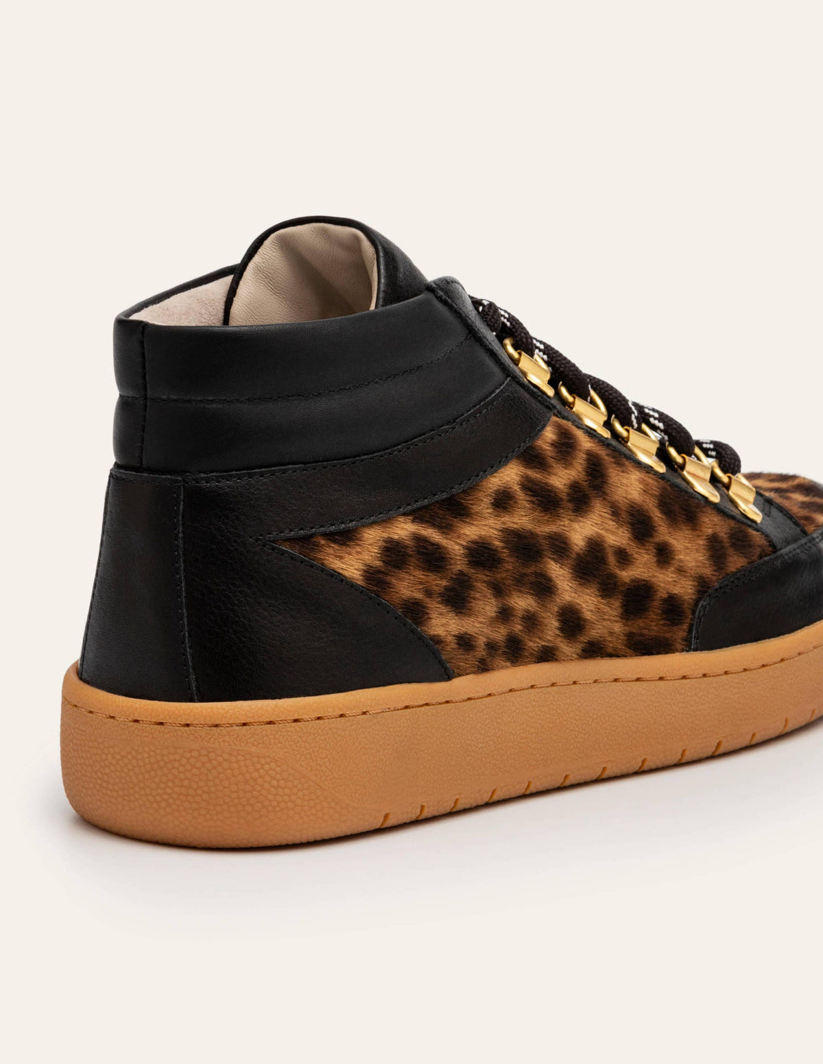 Anita Sneakers-Black/Tan Leopard - Image 2