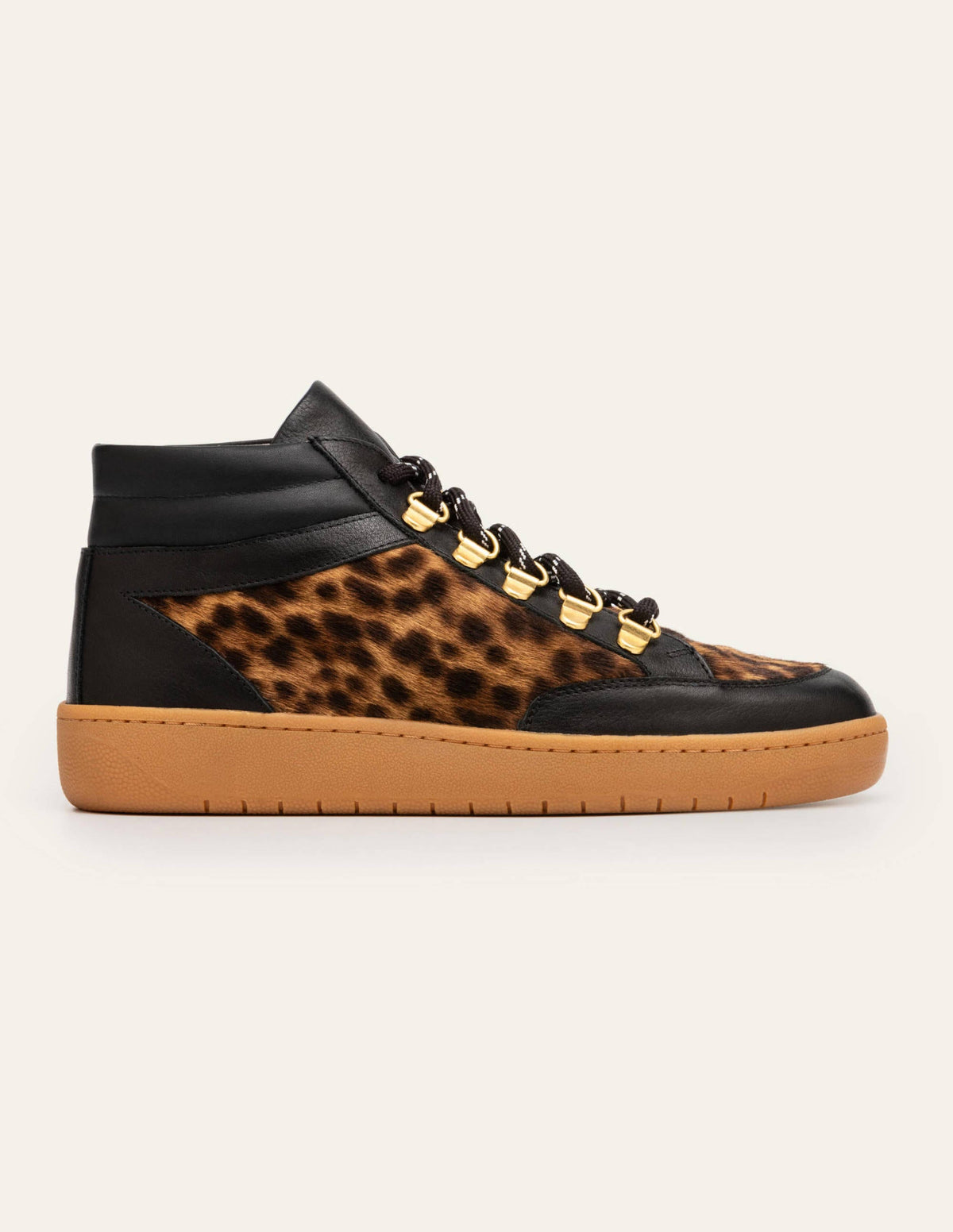 Anita Sneakers-Black/Tan Leopard - Image 3