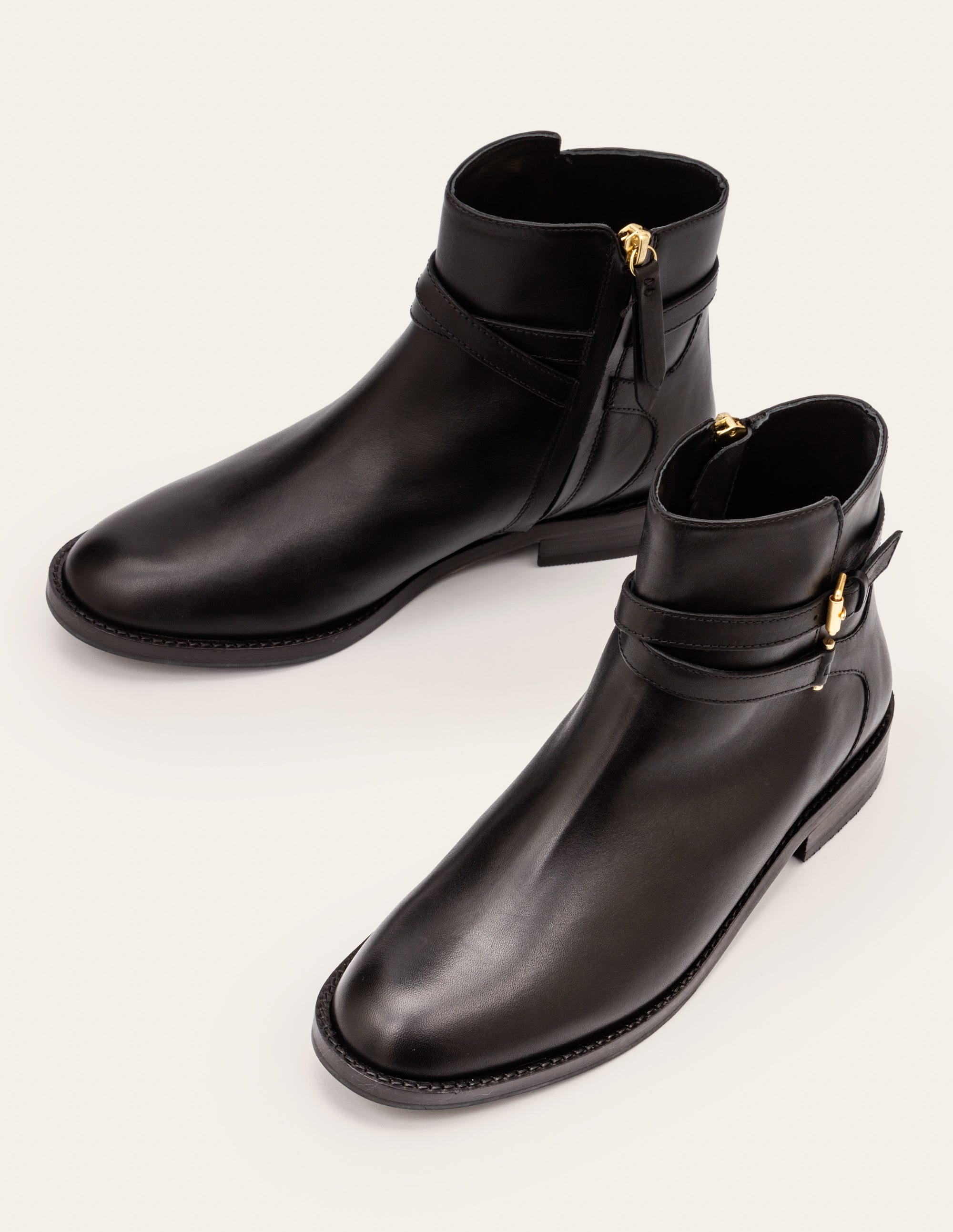 Aldeburgh Ankle Boots-Black - Image 1