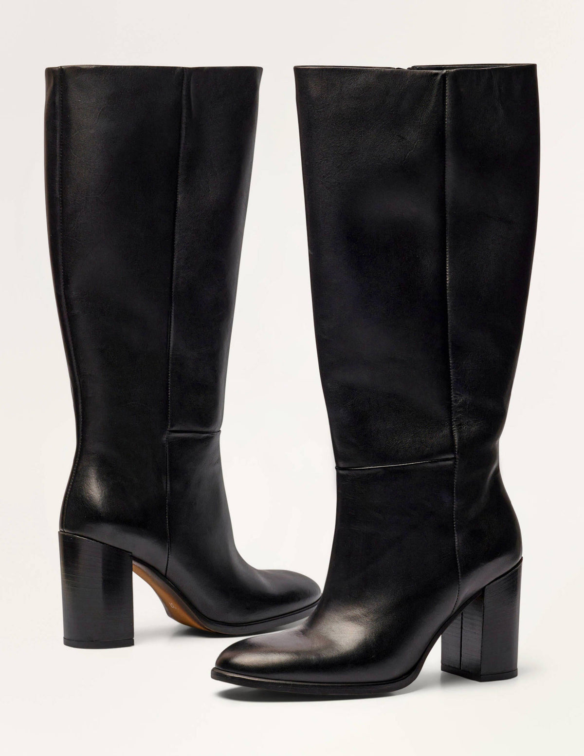 Chichester Knee High Boots-Black-1