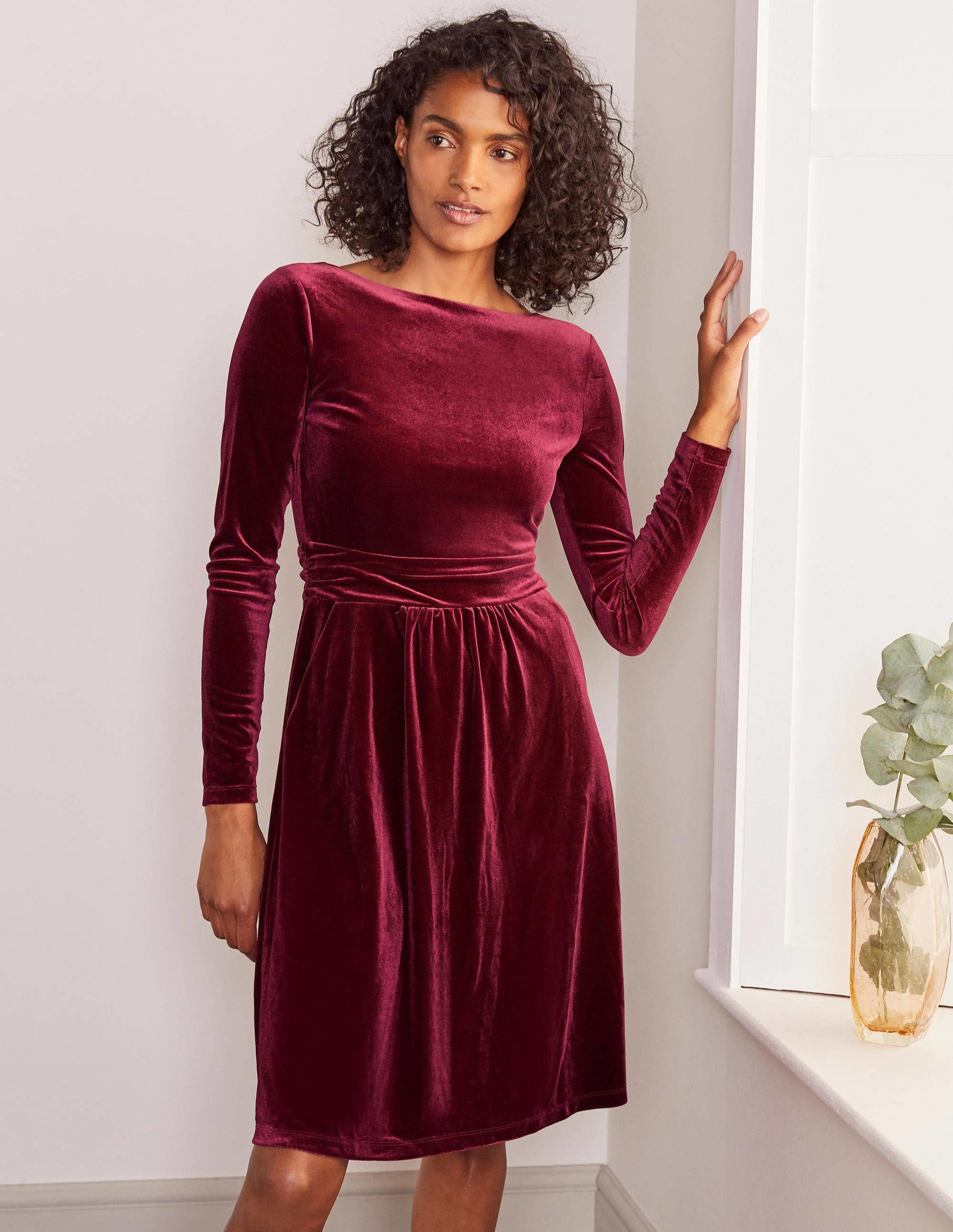 Abigail Velvet Dress-Ruby Ring-2