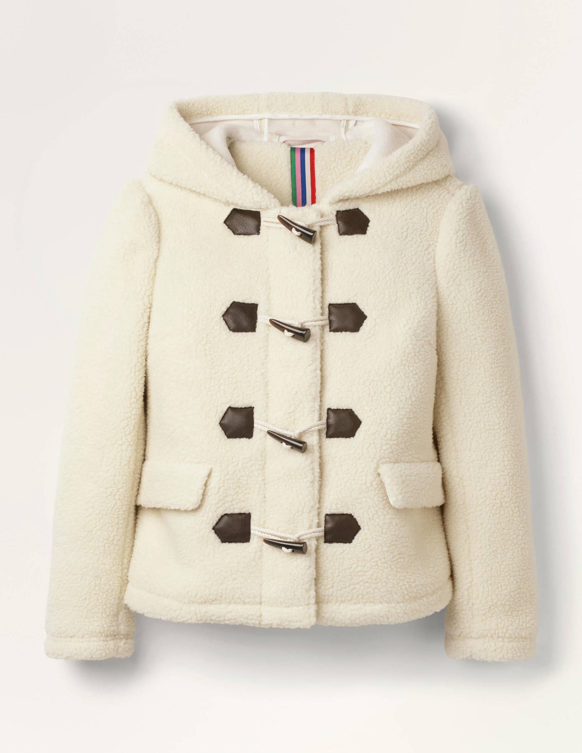 Elgin Borg Jacket-Ecru-7