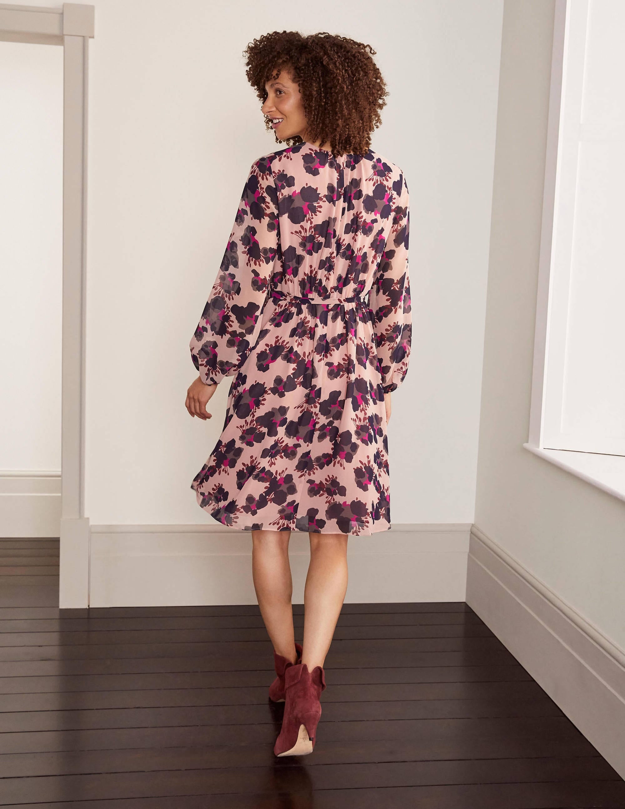 Dorothy Dress-Milkshake, Wild Floret - Image 2