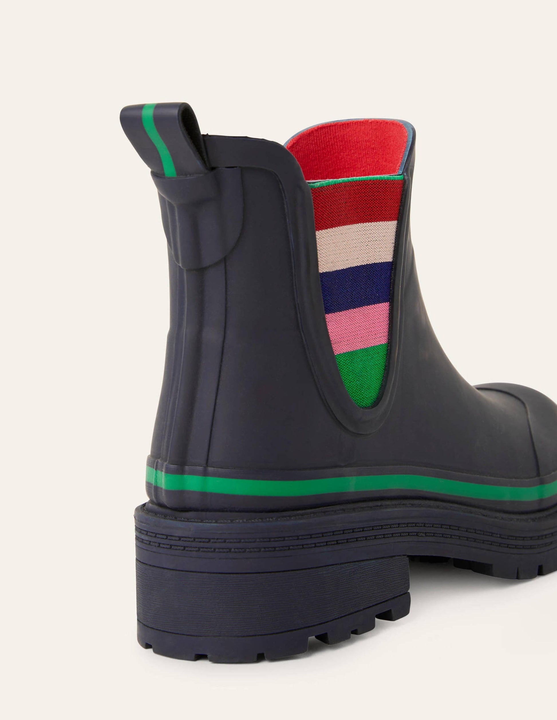 Bamburgh Wellington Boots-Navy-2