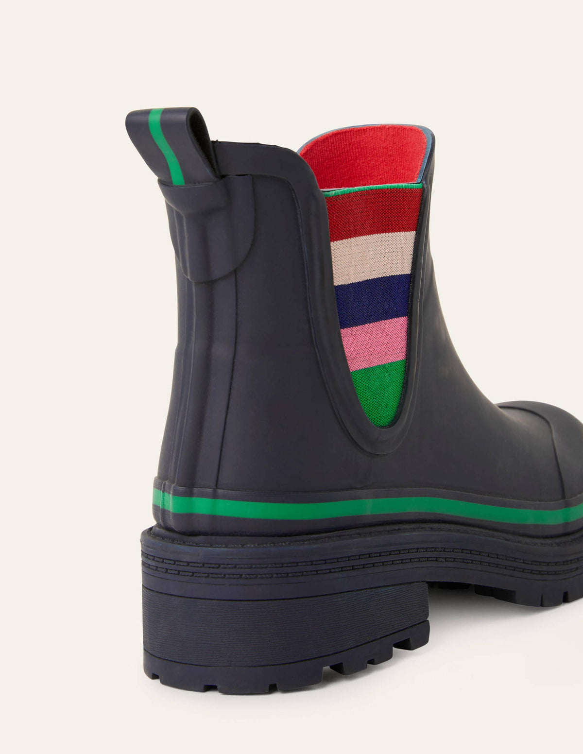 Bamburgh Wellington Boots-Navy - Image 2