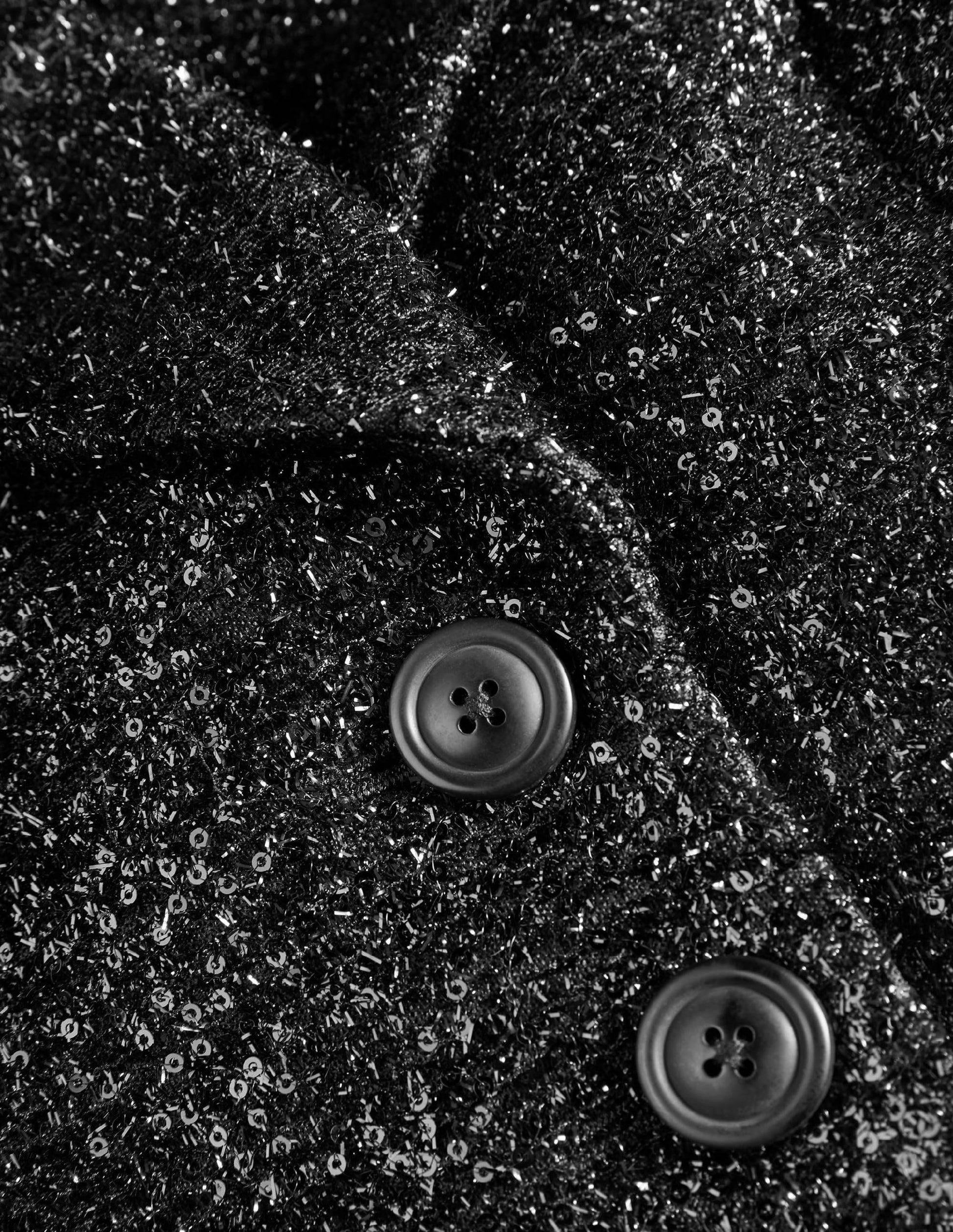 Imelda Sequin Jacket-Black Sequin-5