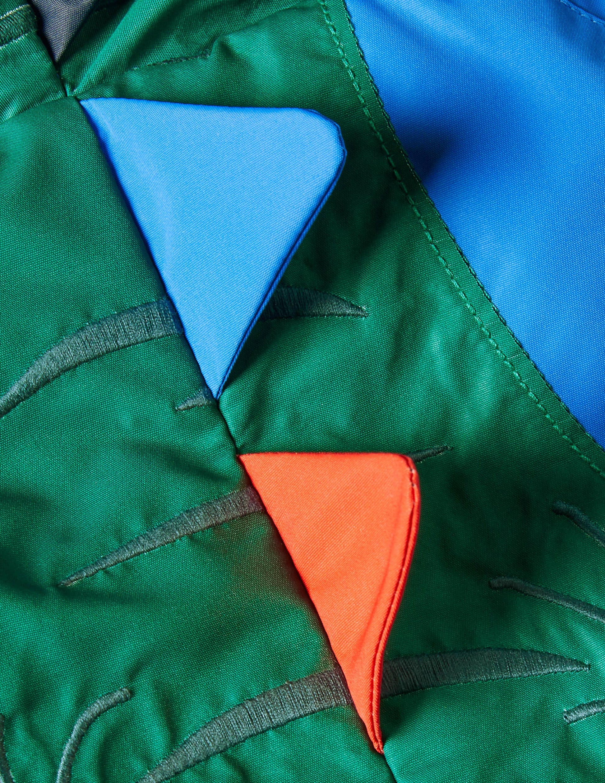 Cosy Sherpa-lined Anorak-Moroccan Blue Dinosaur-5