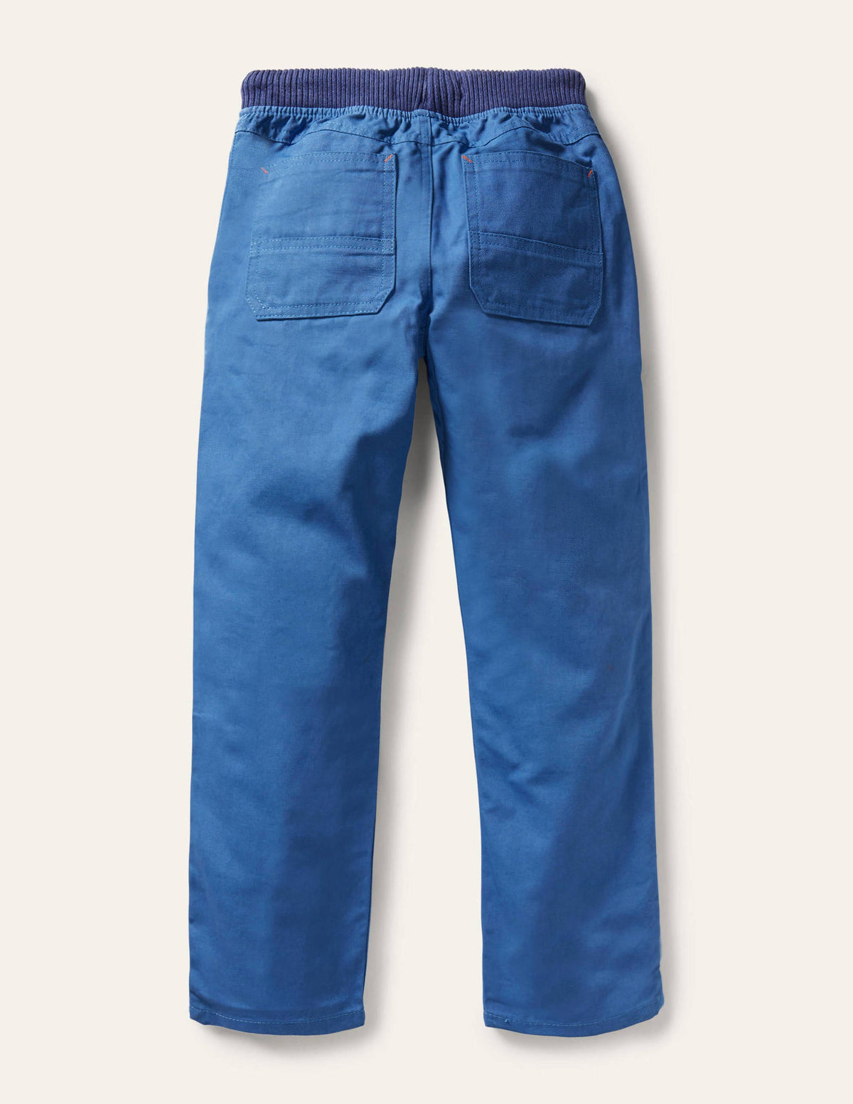 Appliqué Pull-on Pants-Elizabethan Blue Fire Engine - Image 2