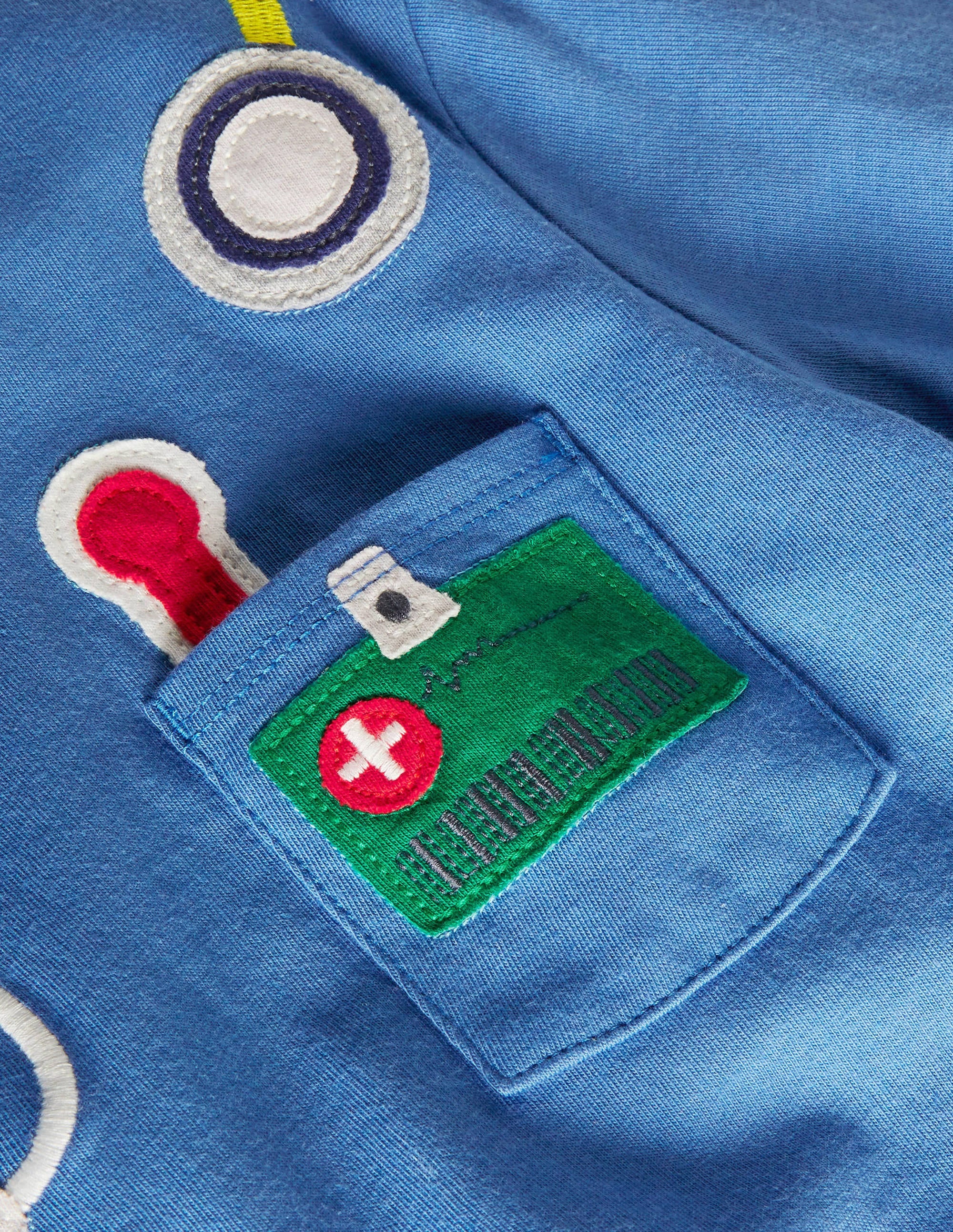 Occupational Appliqué T-shirt-Elizabethan Blue Vet - Image 3