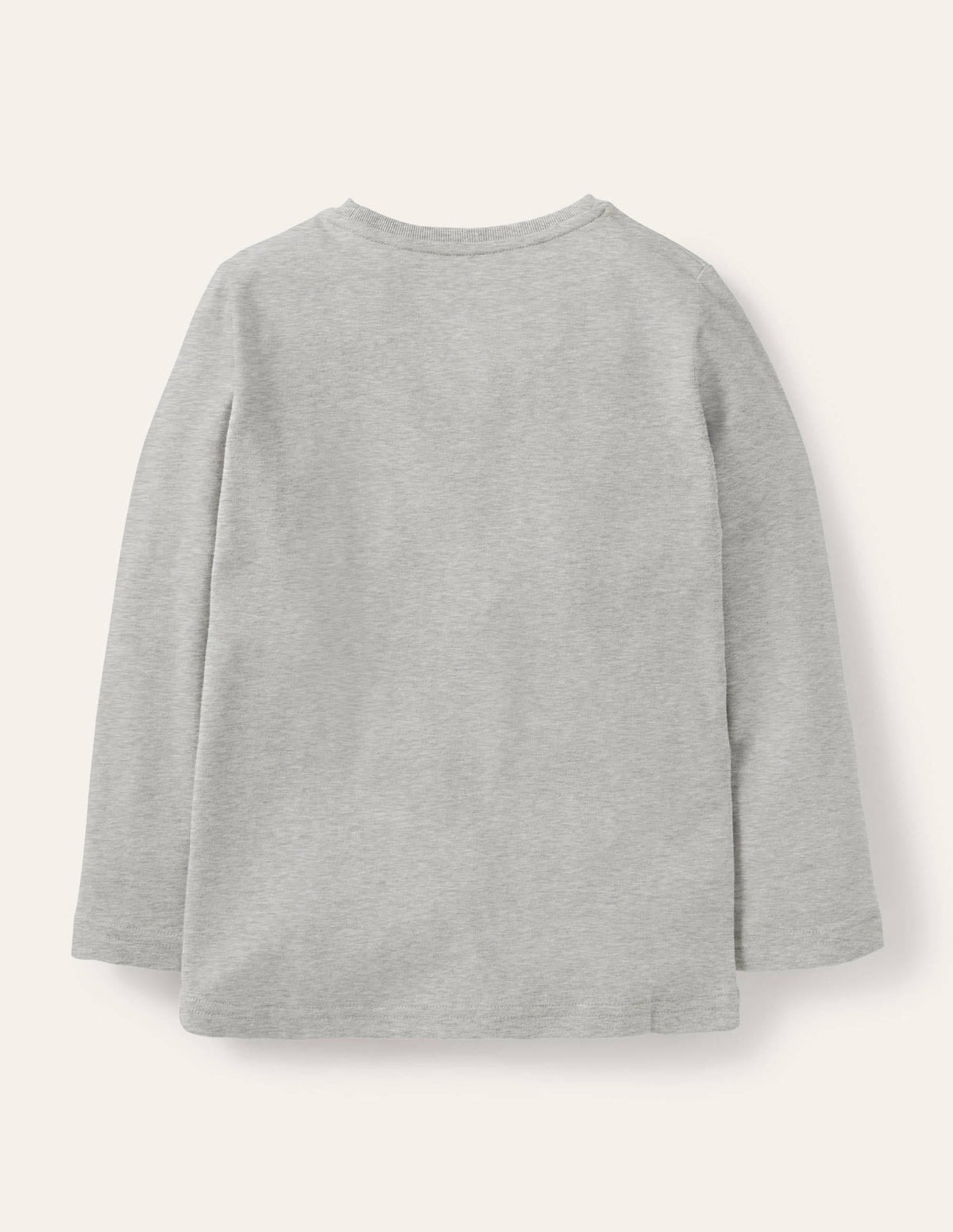 Graphic Animal T-shirt-Grey Marl Bee Kind - Image 2