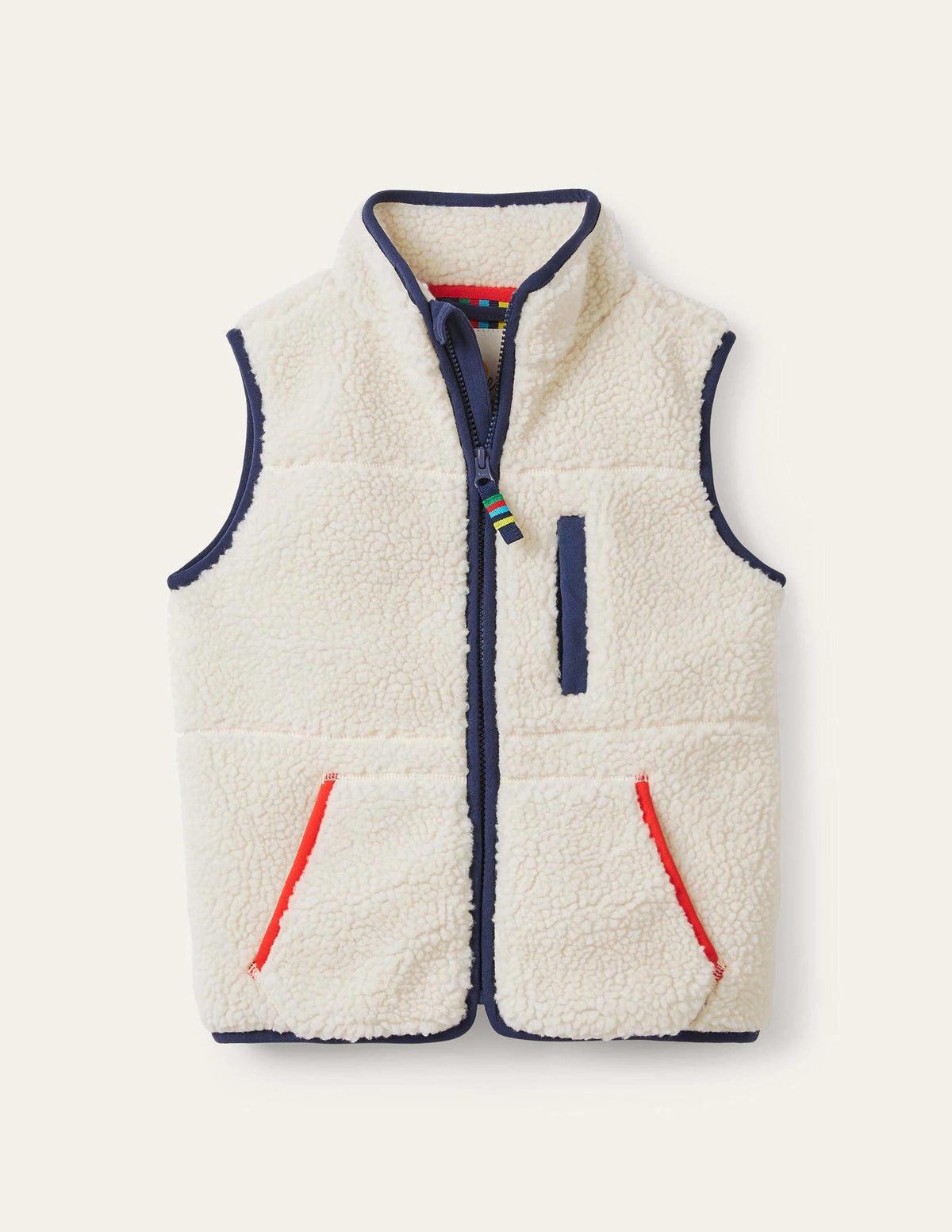 Sherpa Vest-Natural Tan-1
