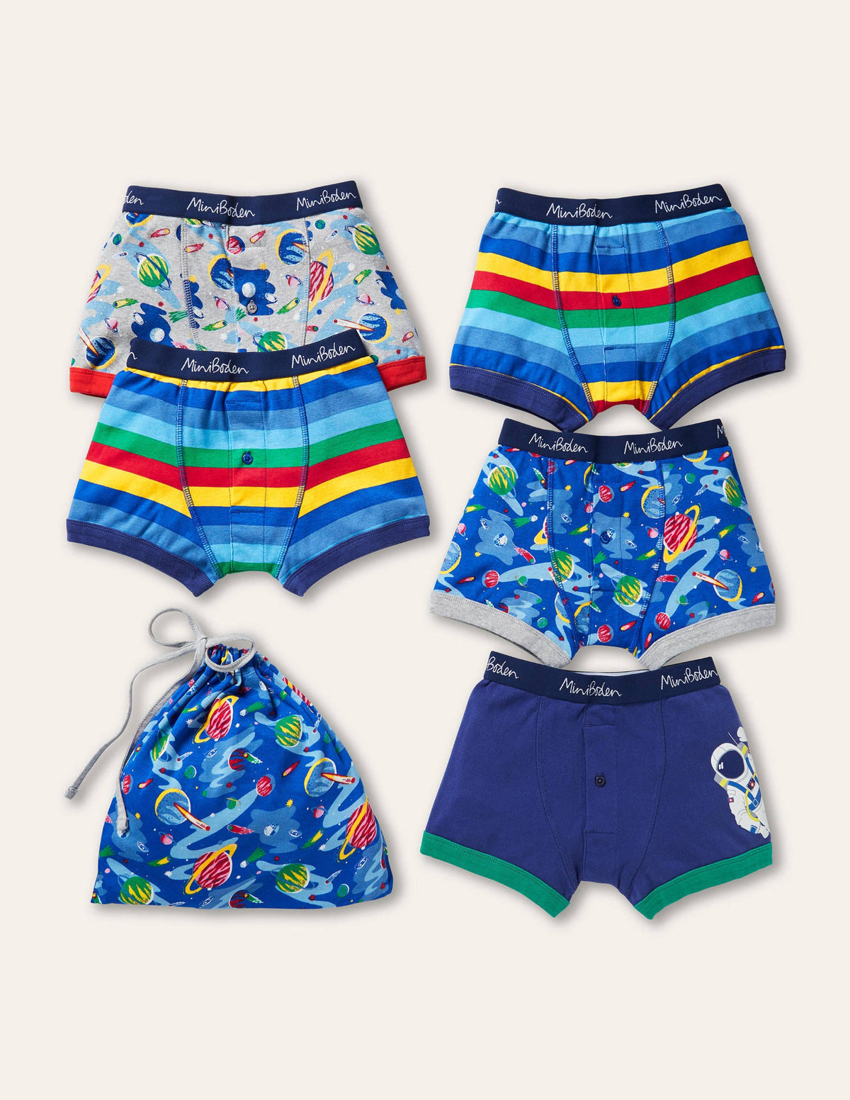 Boxers 5 Pack-Multi space - Image 1