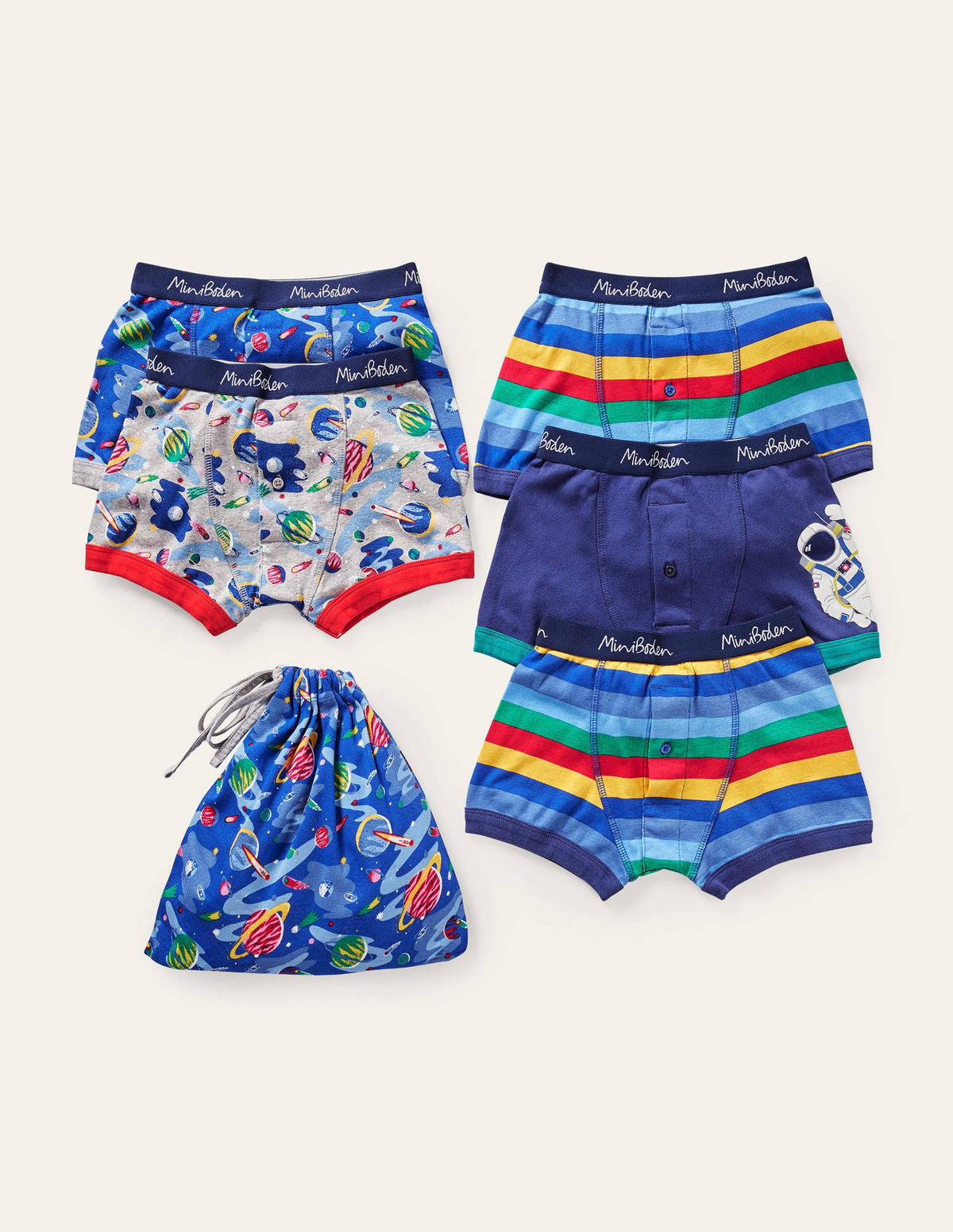 Boxers 5 Pack-Multi space - Image 2