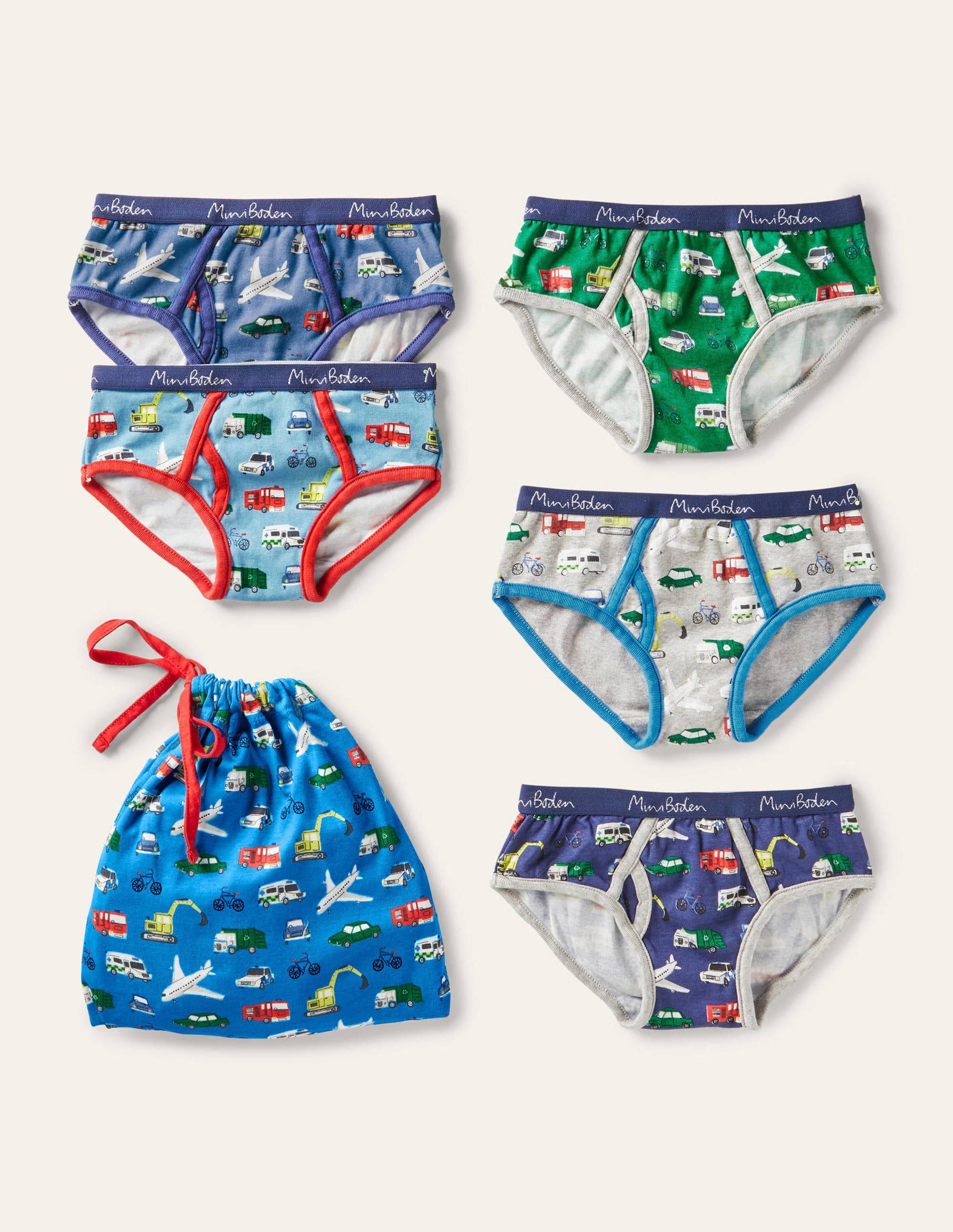 Underwear 5 Pack-Multi Transport-1