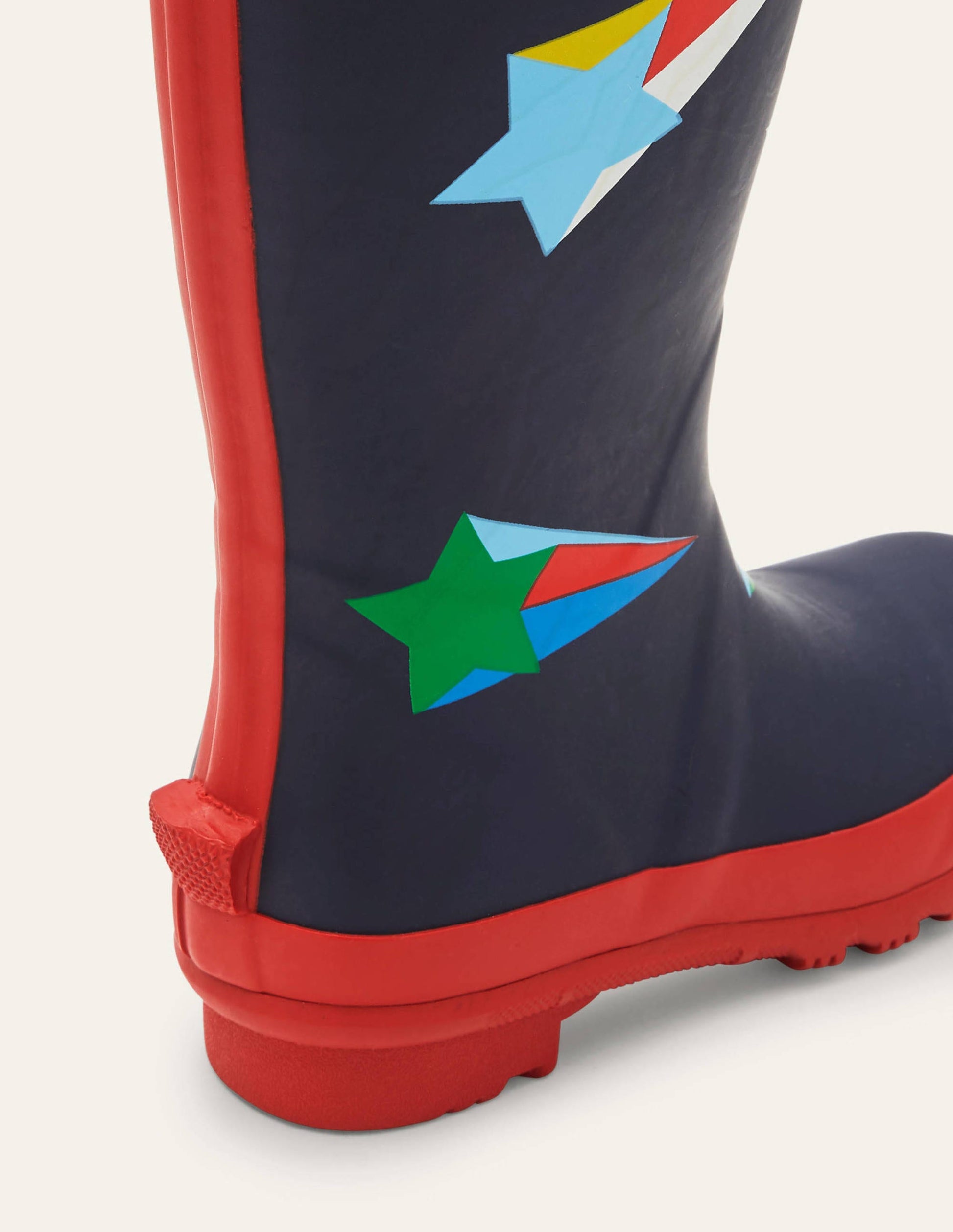 Wellies-College Navy Stars-3