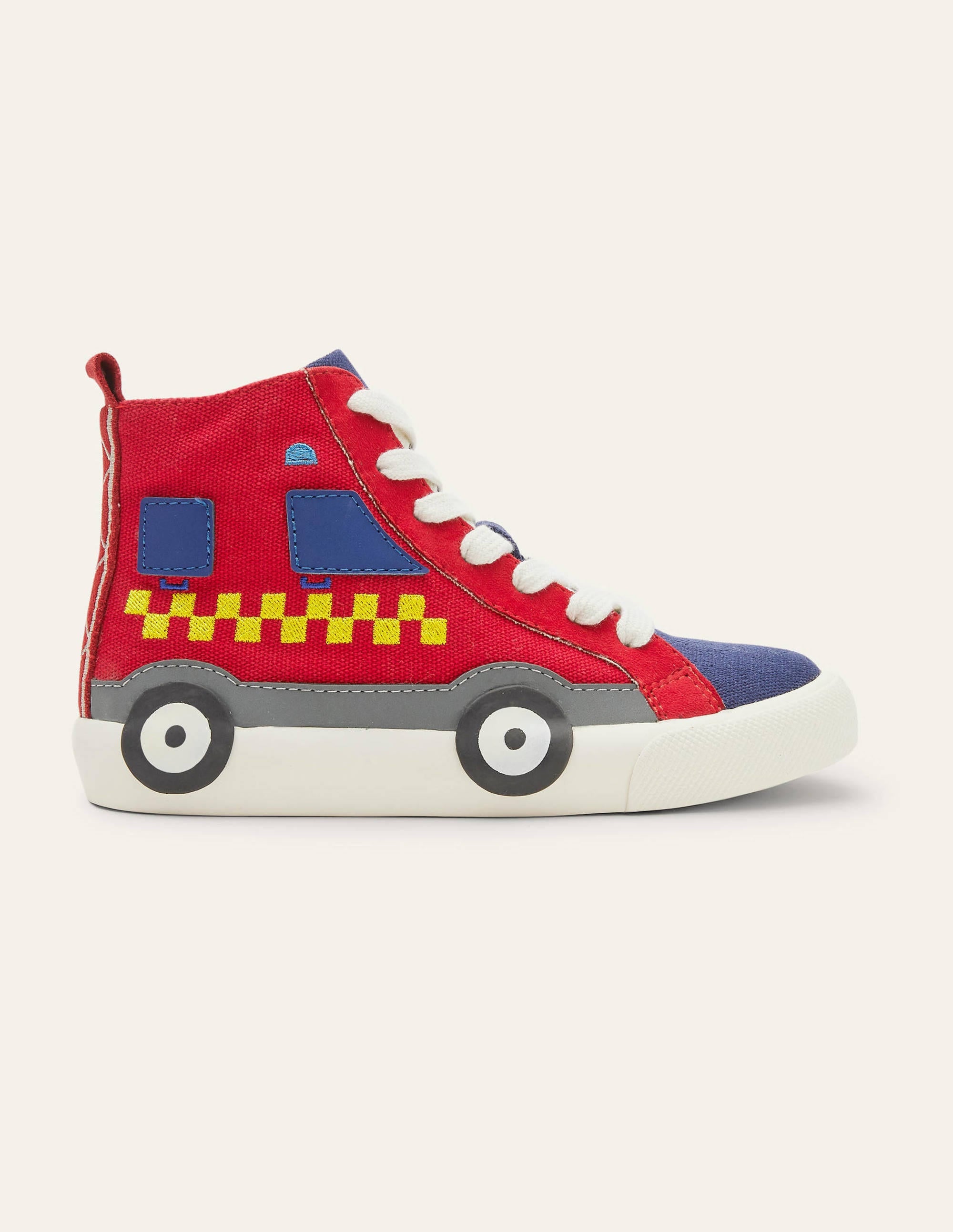 Novelty High Tops-Red Fire Engine - Image 2