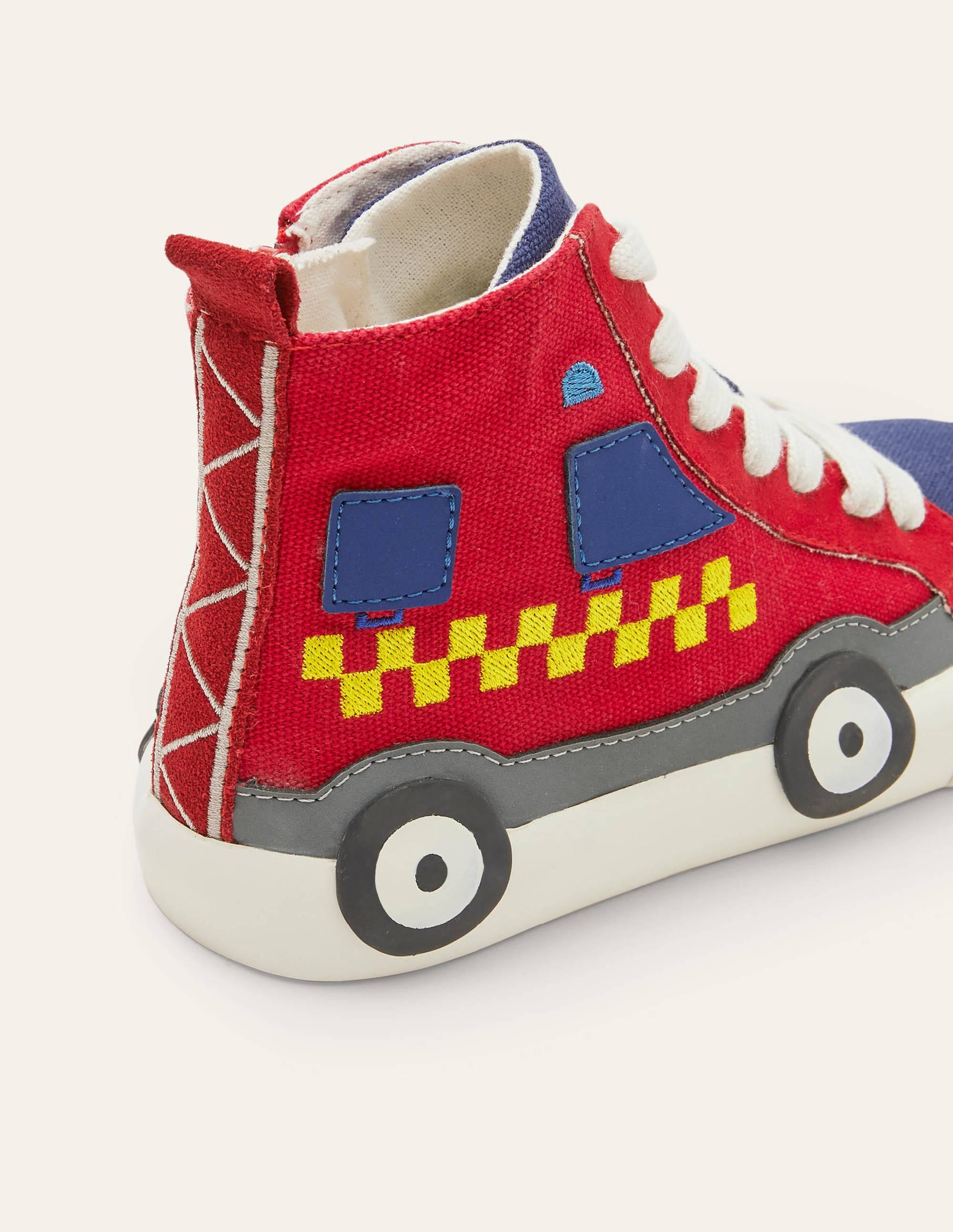 Novelty High Tops-Red Fire Engine - Image 3