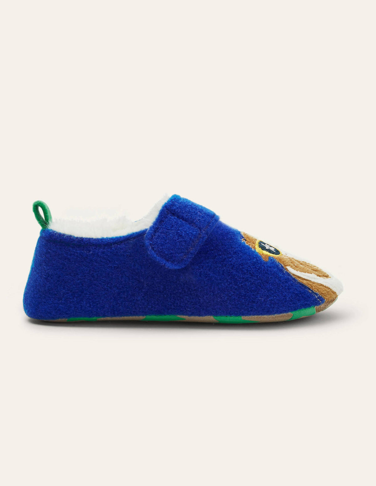 Felt Guinea Pig Slippers-Brilliant Blue - Image 2