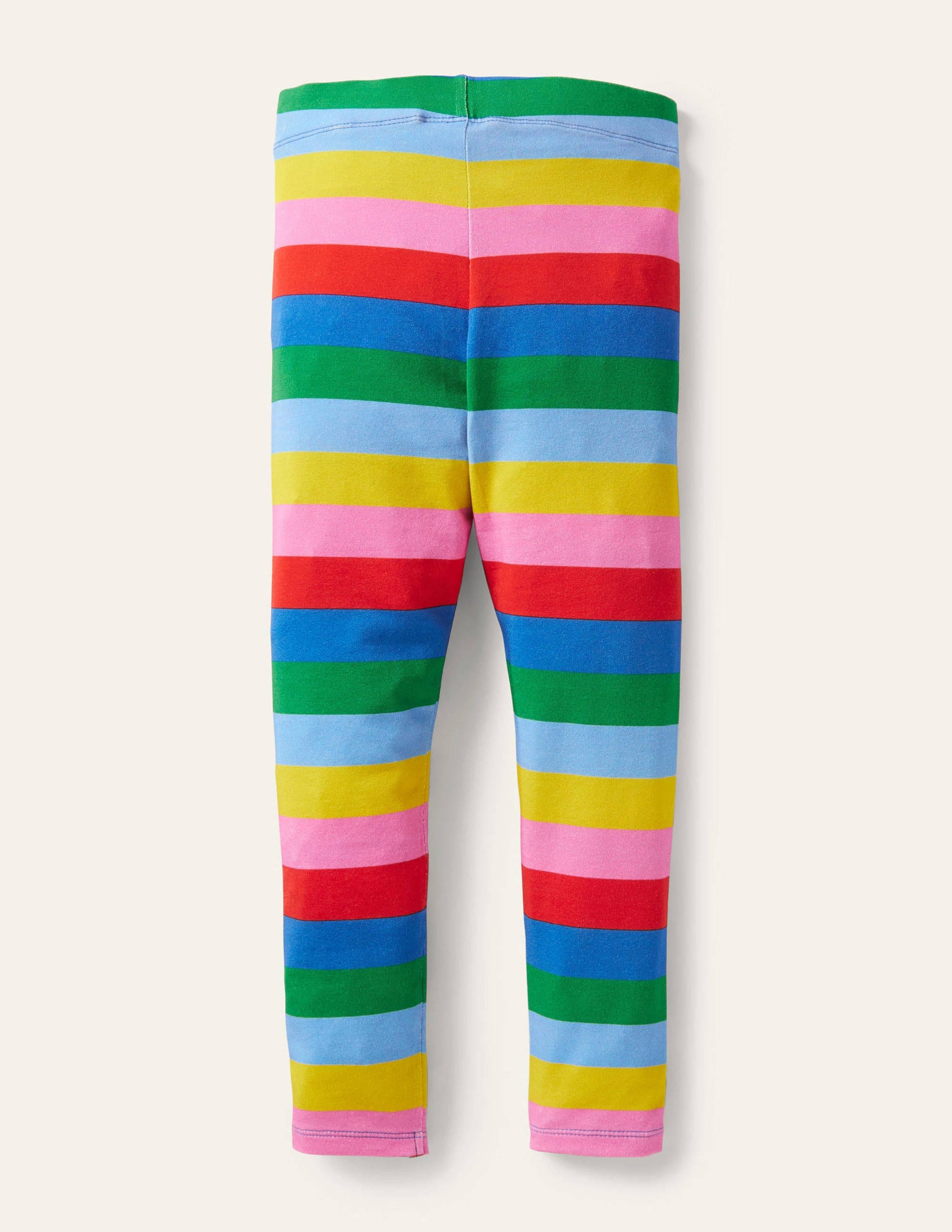 Fun Leggings-Multi Rainbow Stripe-2