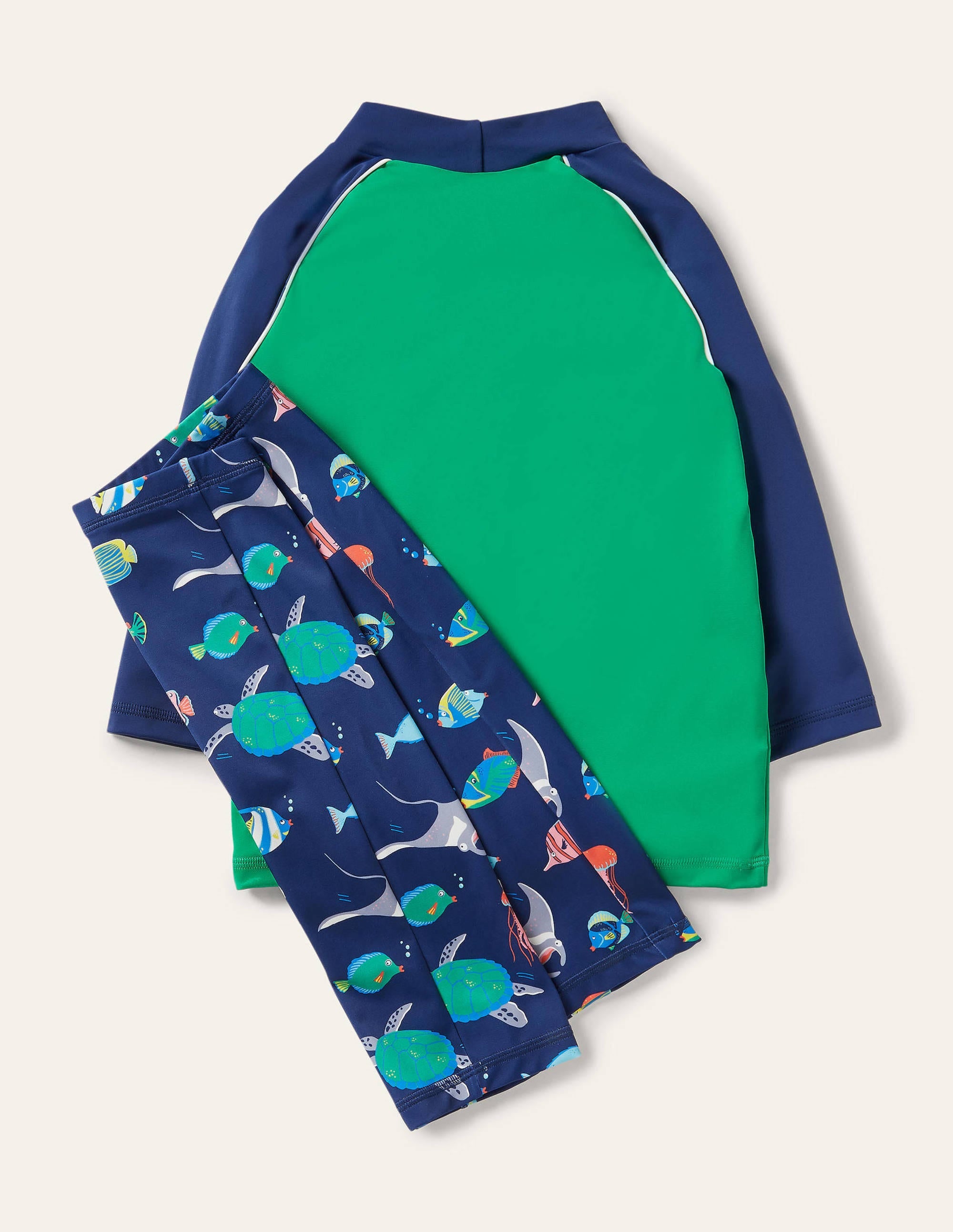 Surf Suit-Shamrock Green Manta Ray - Image 2