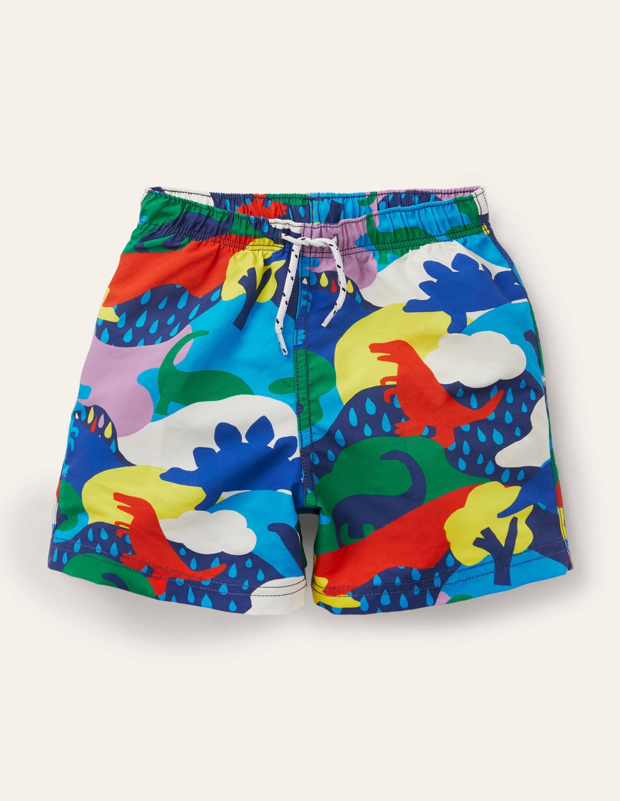 Woven Trunks-Rainbow Dinos - Image 1