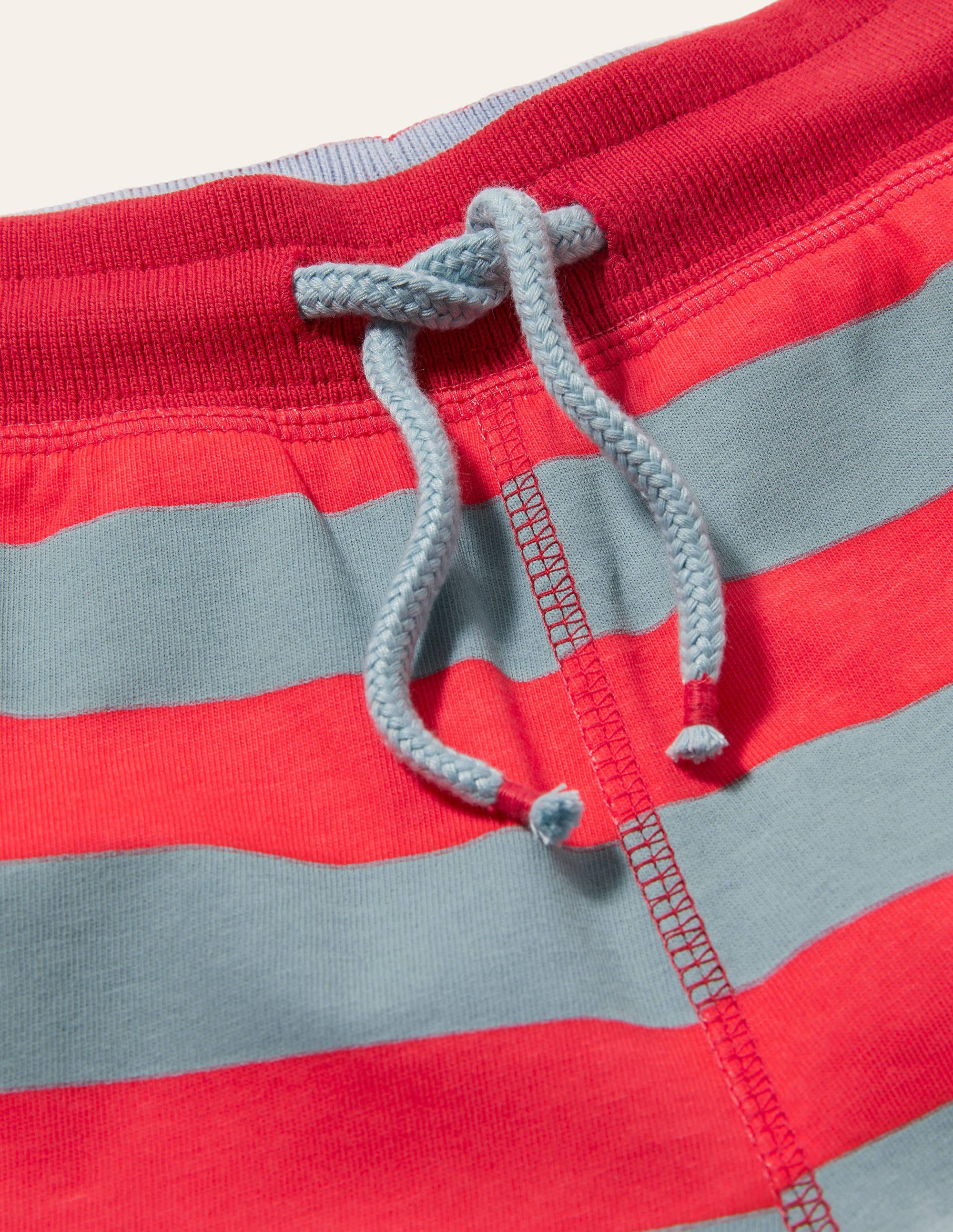 Jersey Baggies-Strawberry Tart Red/Misty Blue - Image 3